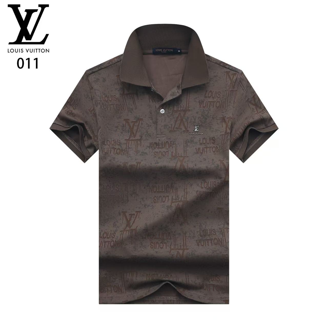 Louis Vuitton Short Sleeve Polo Shirts For Men # 305990