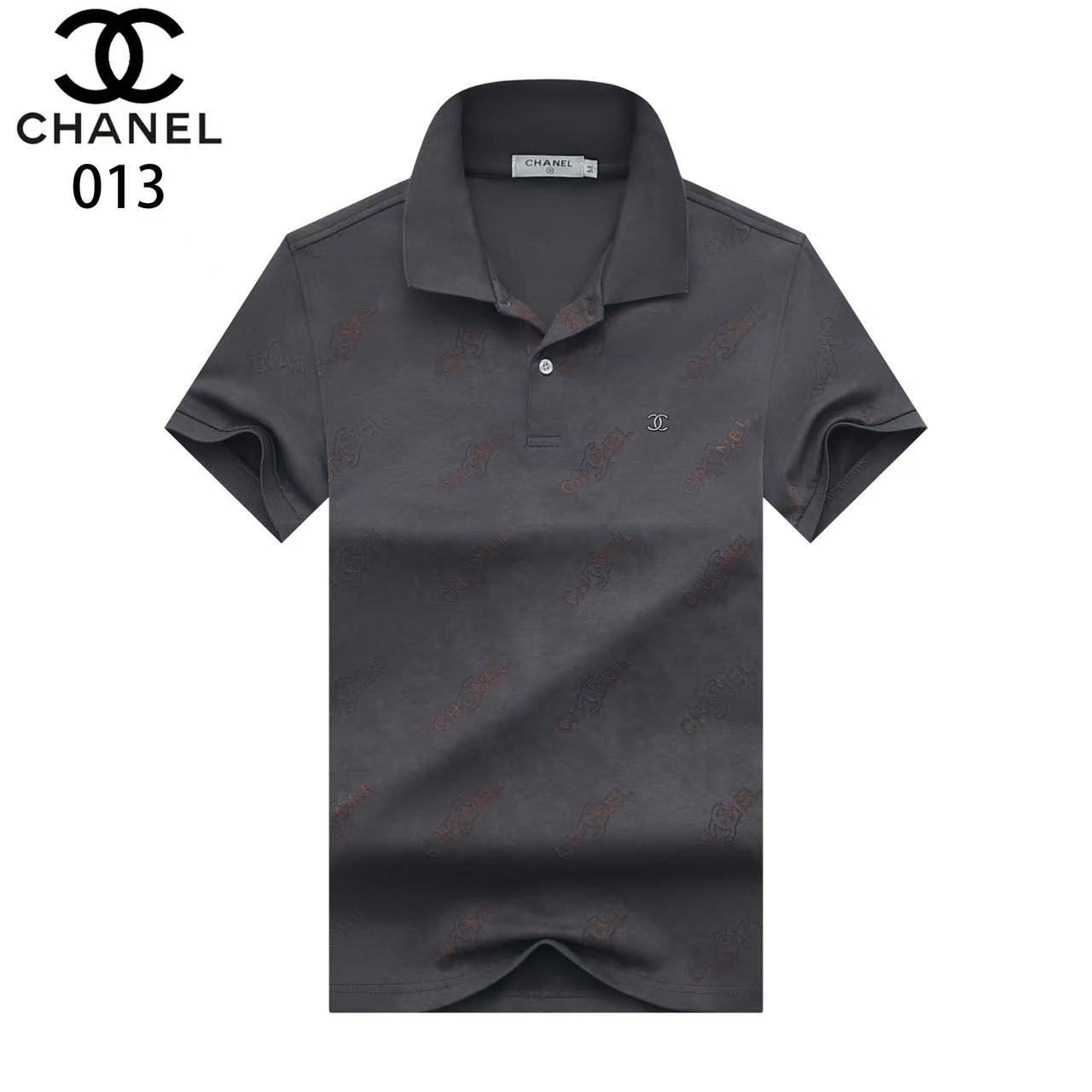 Chanel Short Sleeve Polo Shirts For Men # 305991