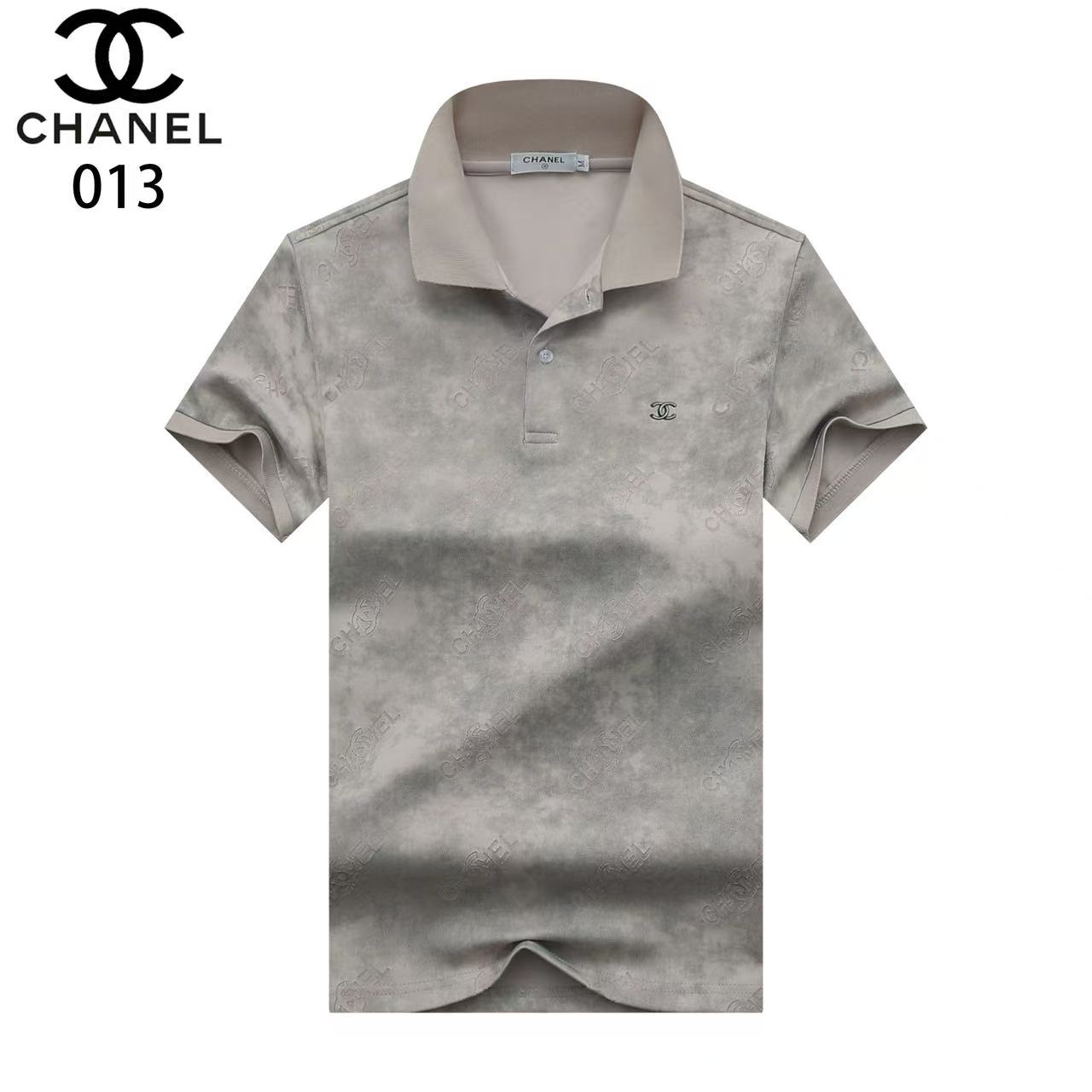 Chanel Short Sleeve Polo Shirts For Men # 305992