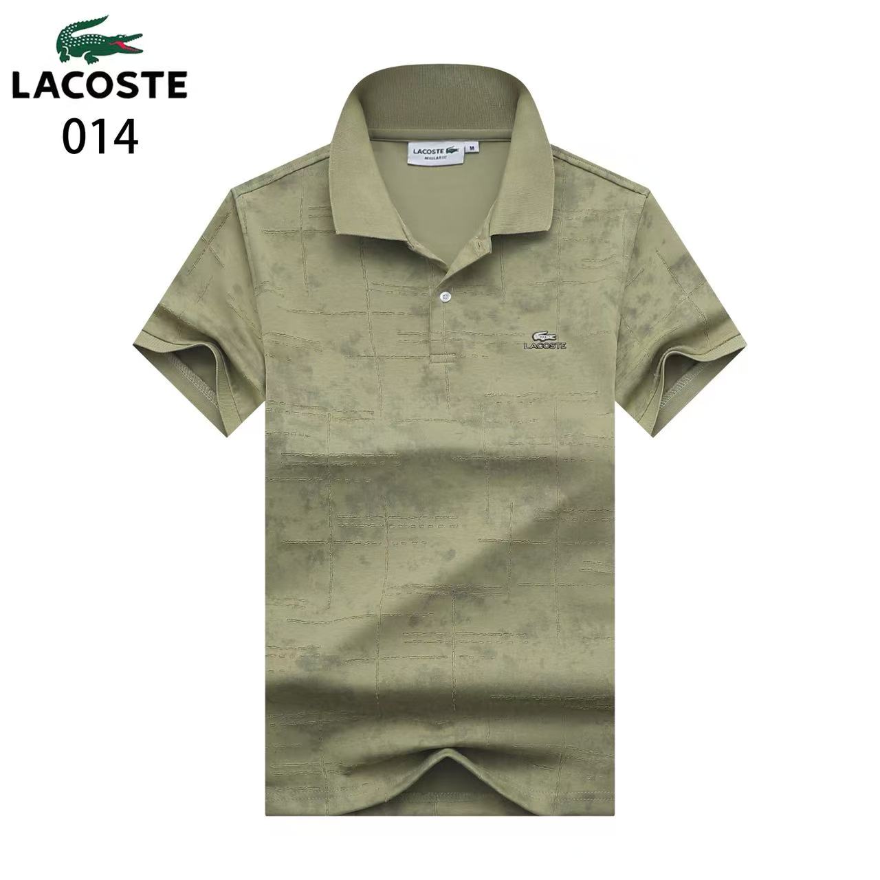 Lacoste Short Sleeve Polo Shirts For Men # 305997