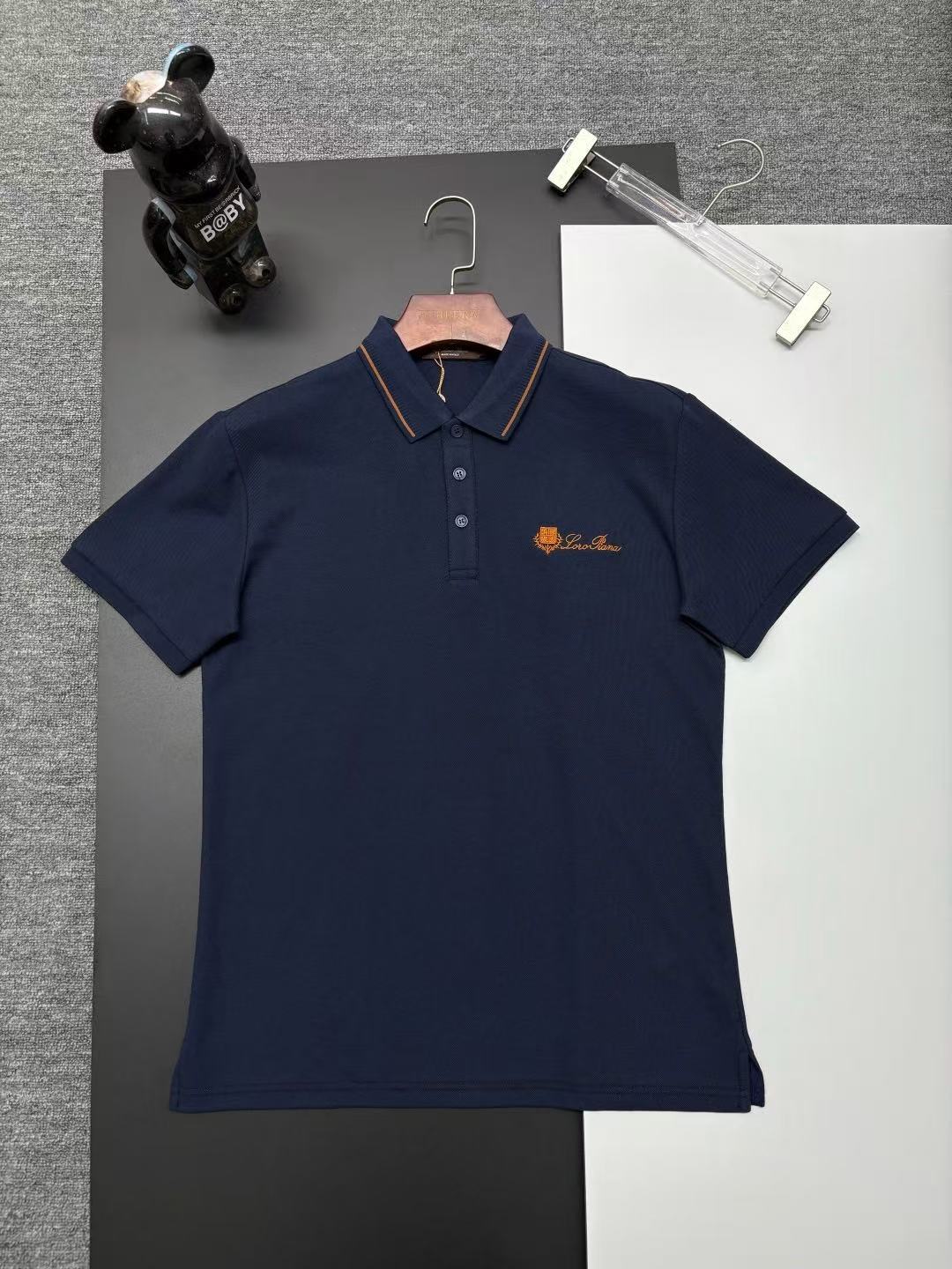 Loro Piana Short Sleeve Polo Shirts For Men # 306008