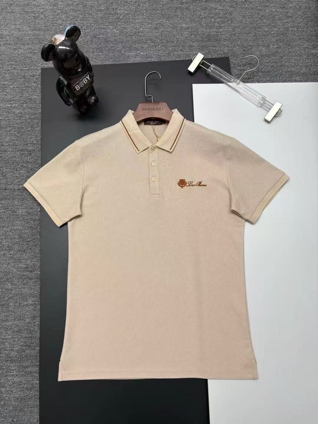 Loro Piana Short Sleeve Polo Shirts For Men # 306010