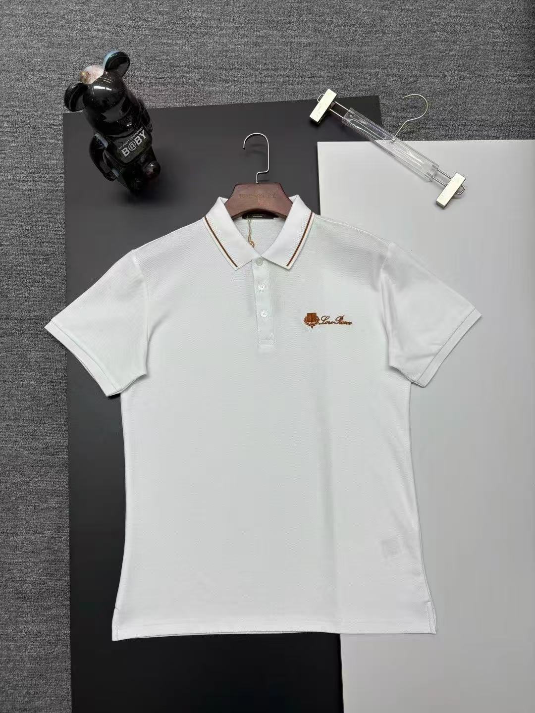 Loro Piana Short Sleeve Polo Shirts For Men # 306011