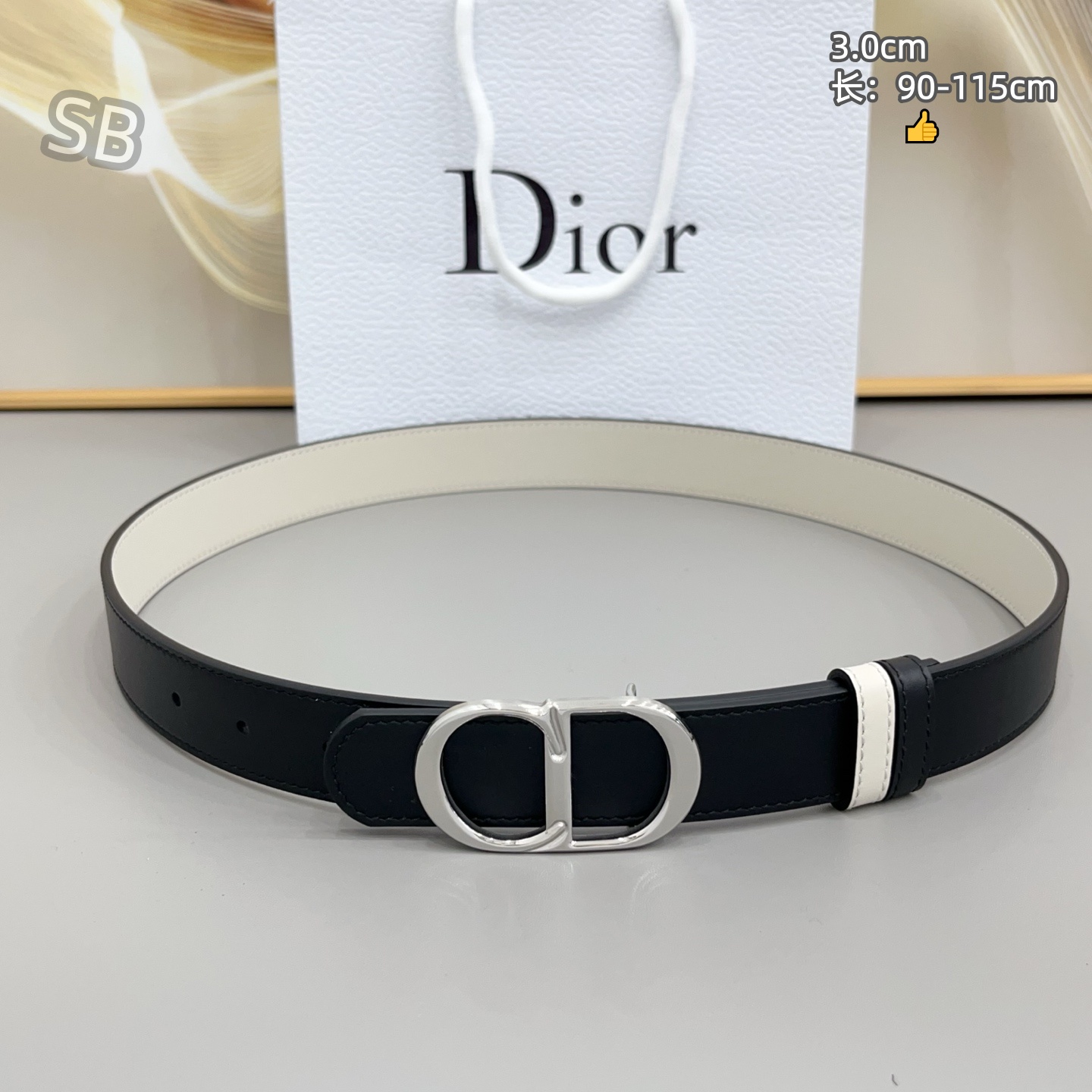 Dior 3.0cm Width Belts # 306077