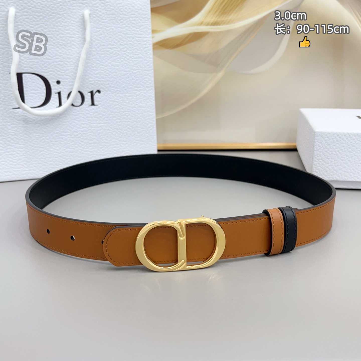 Dior 3.0cm Width Belts # 306083