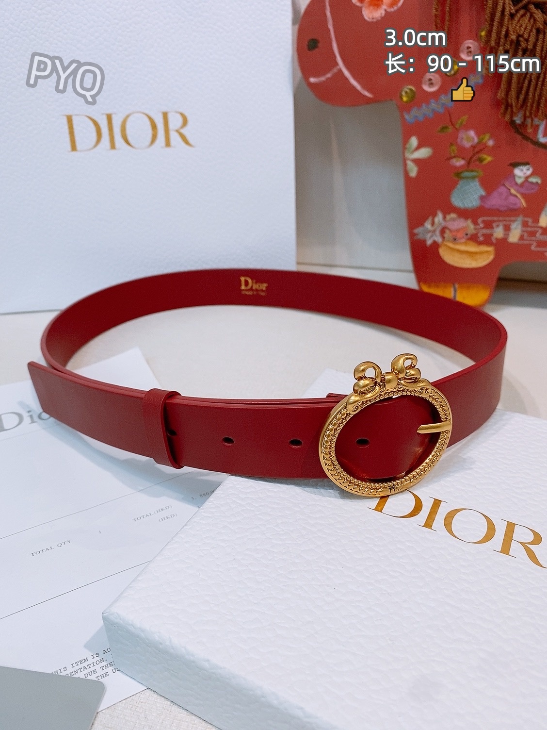 Dior 3.0cm Width Belts # 306088