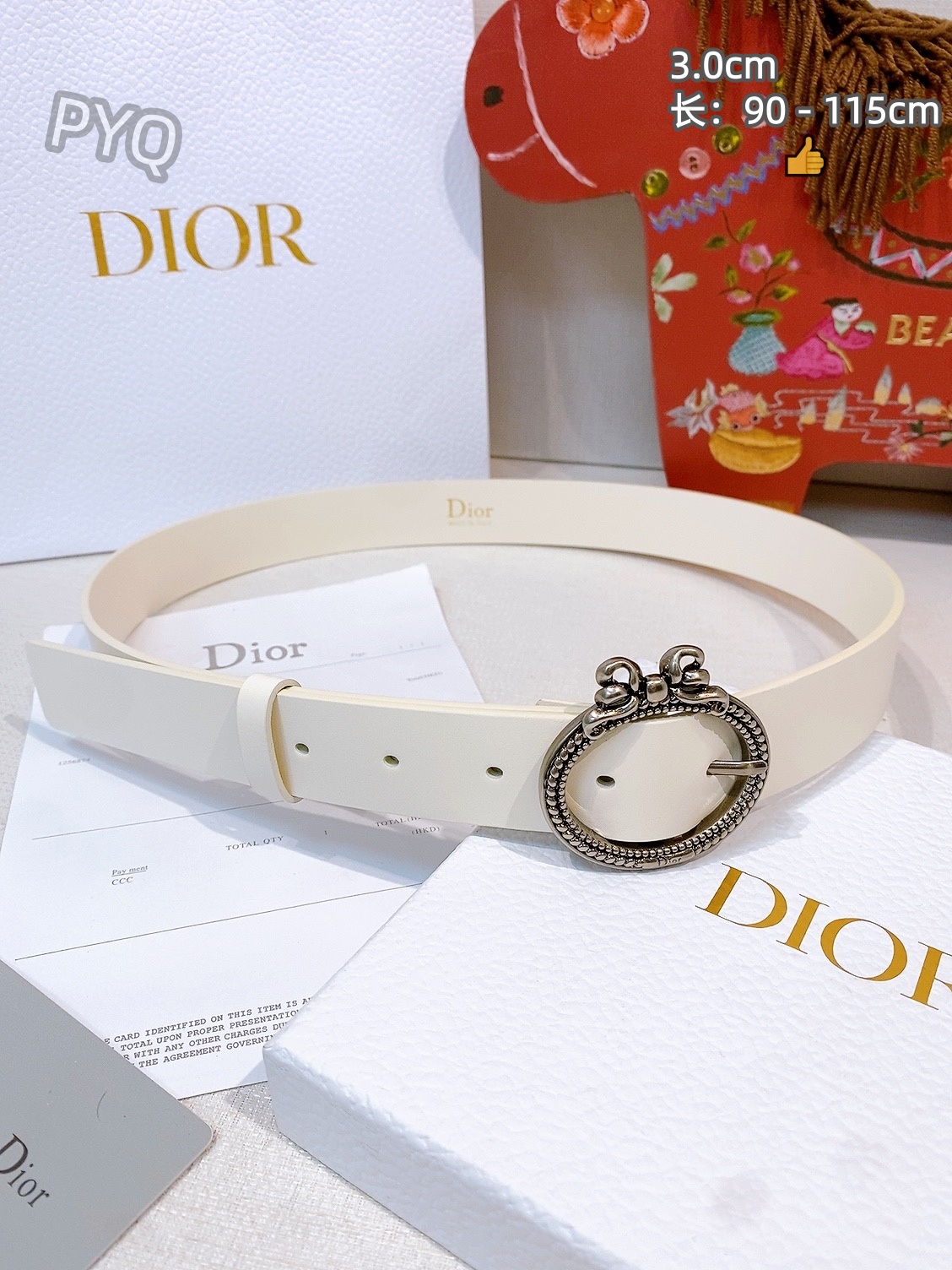 Dior 3.0cm Width Belts # 306090