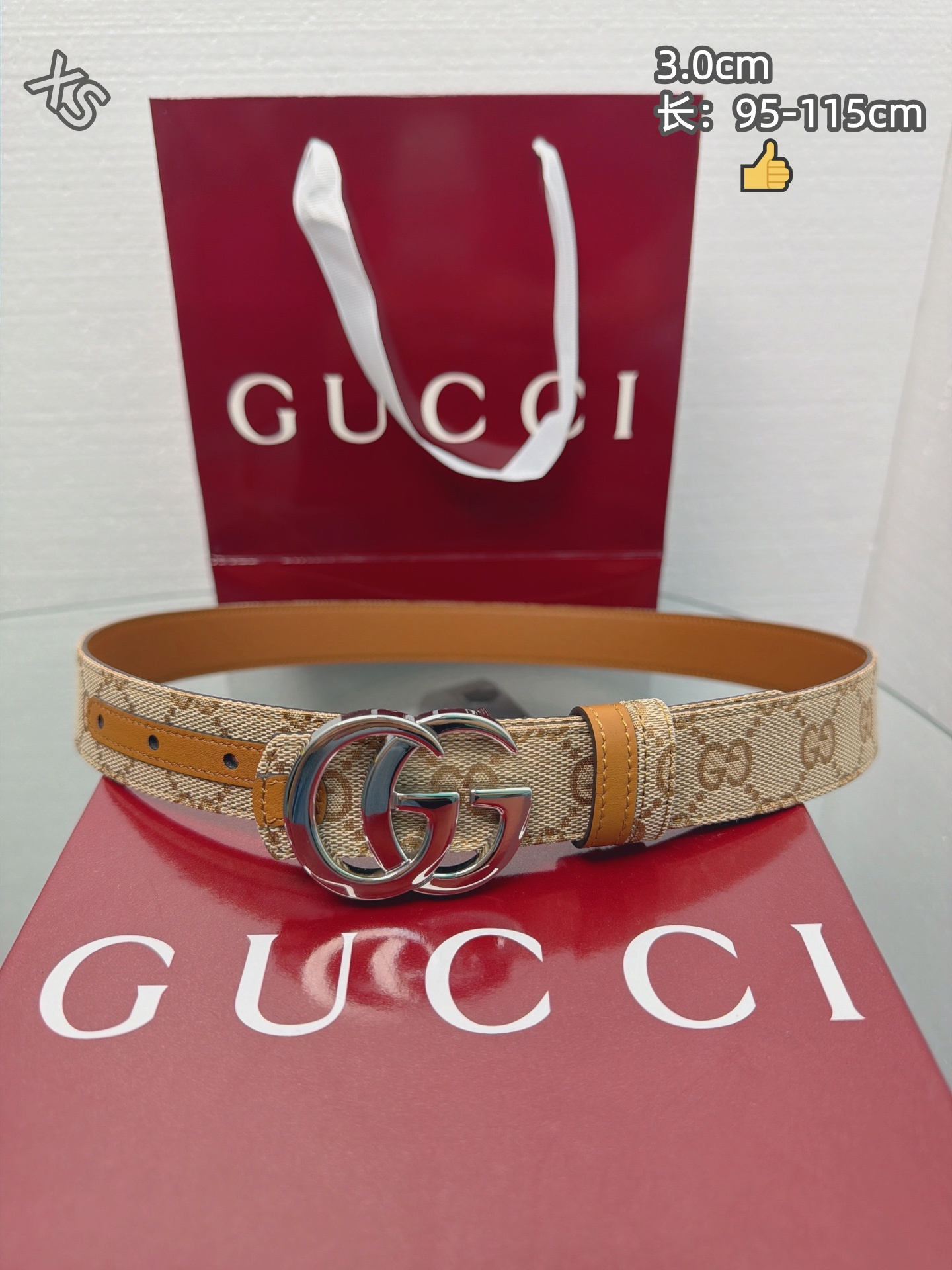 Gucci 3.0cm Width Belts # 306157