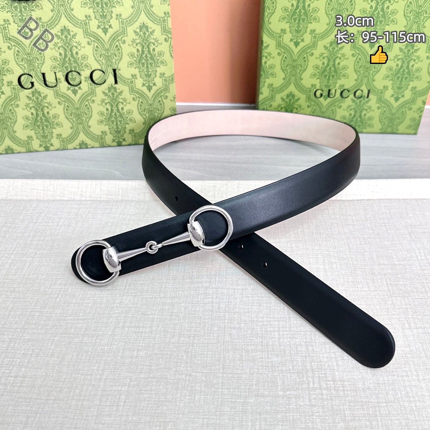 Gucci 3.0cm Width Belts # 306159