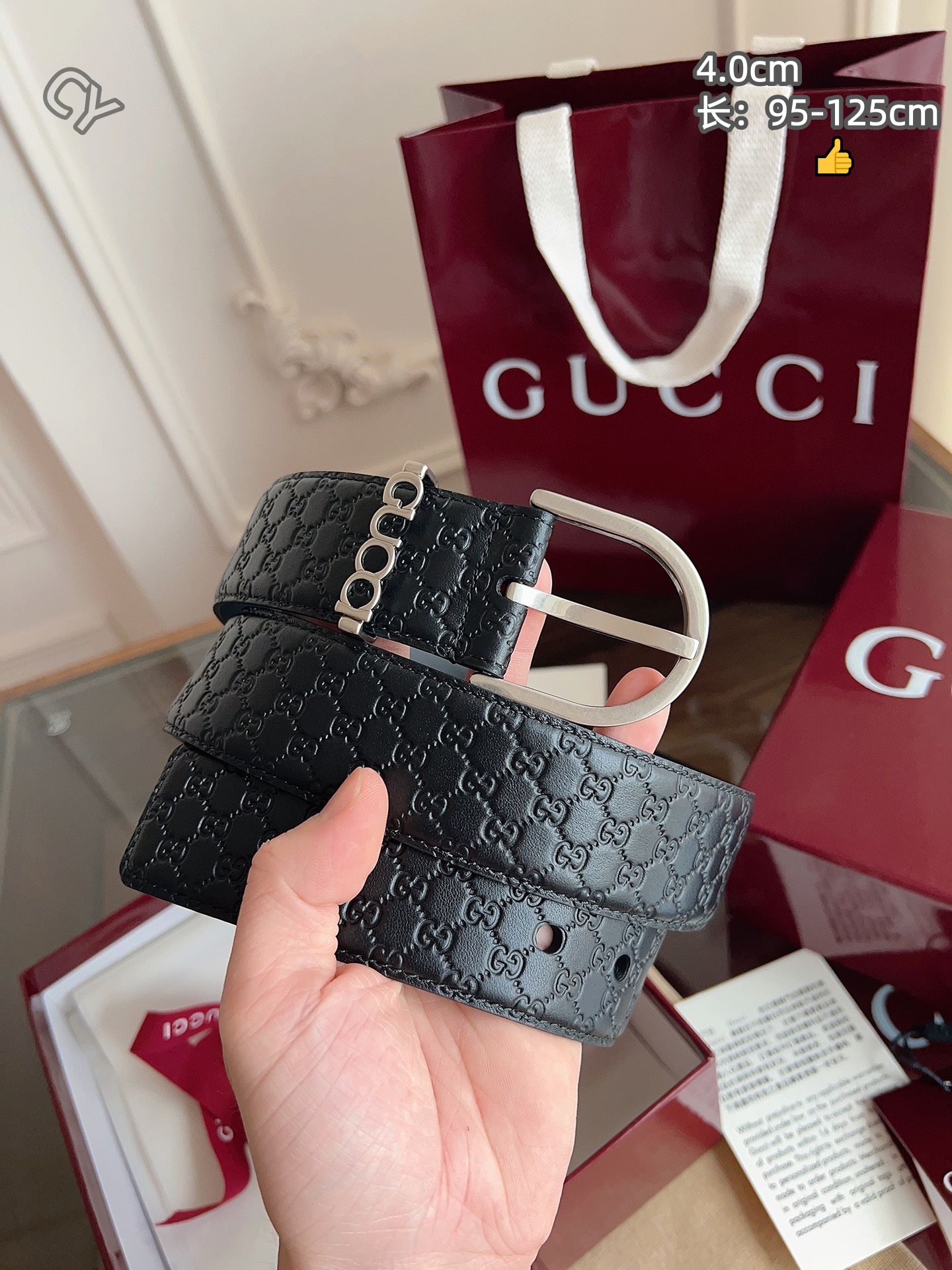 Gucci 4.0cm Width Belts # 306207