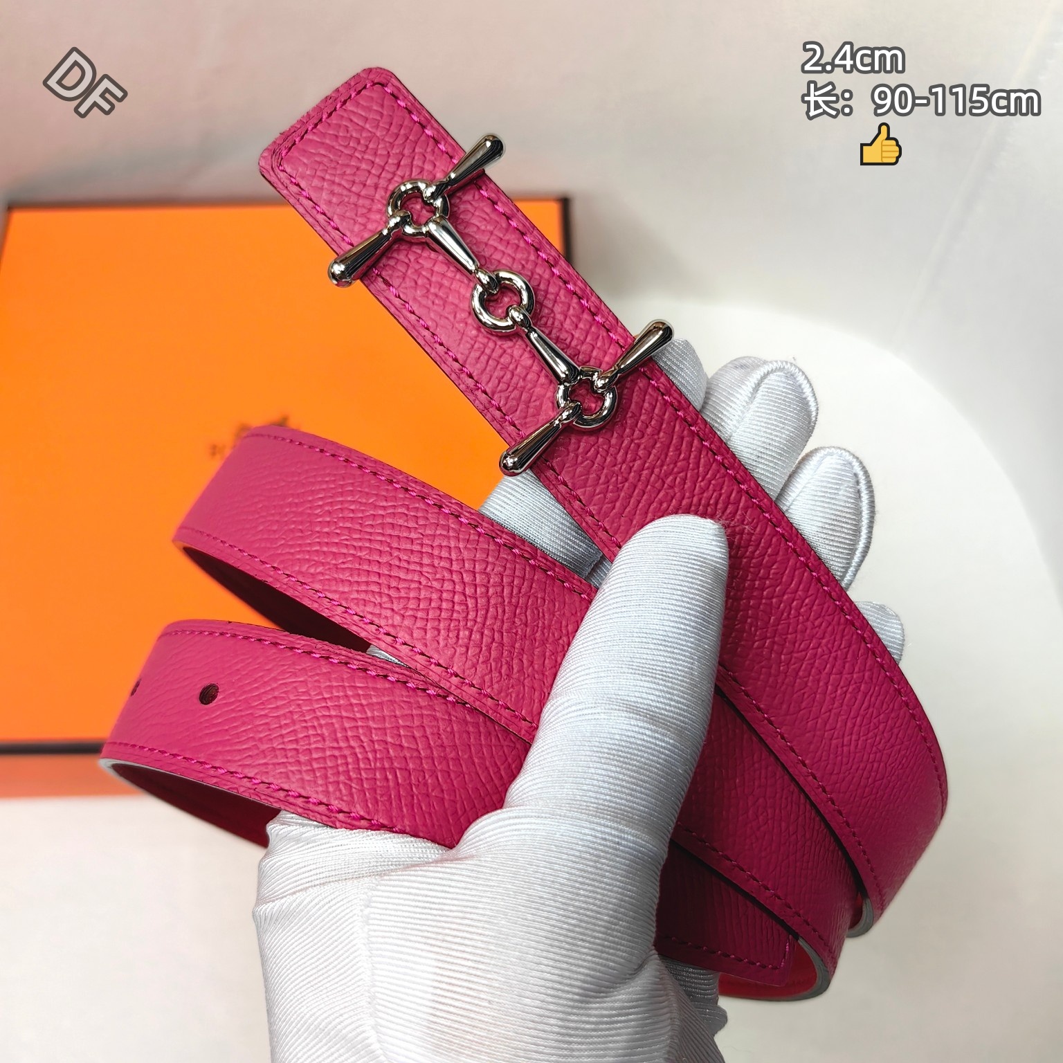 Hermes 2.4cm Width Belts # 306224