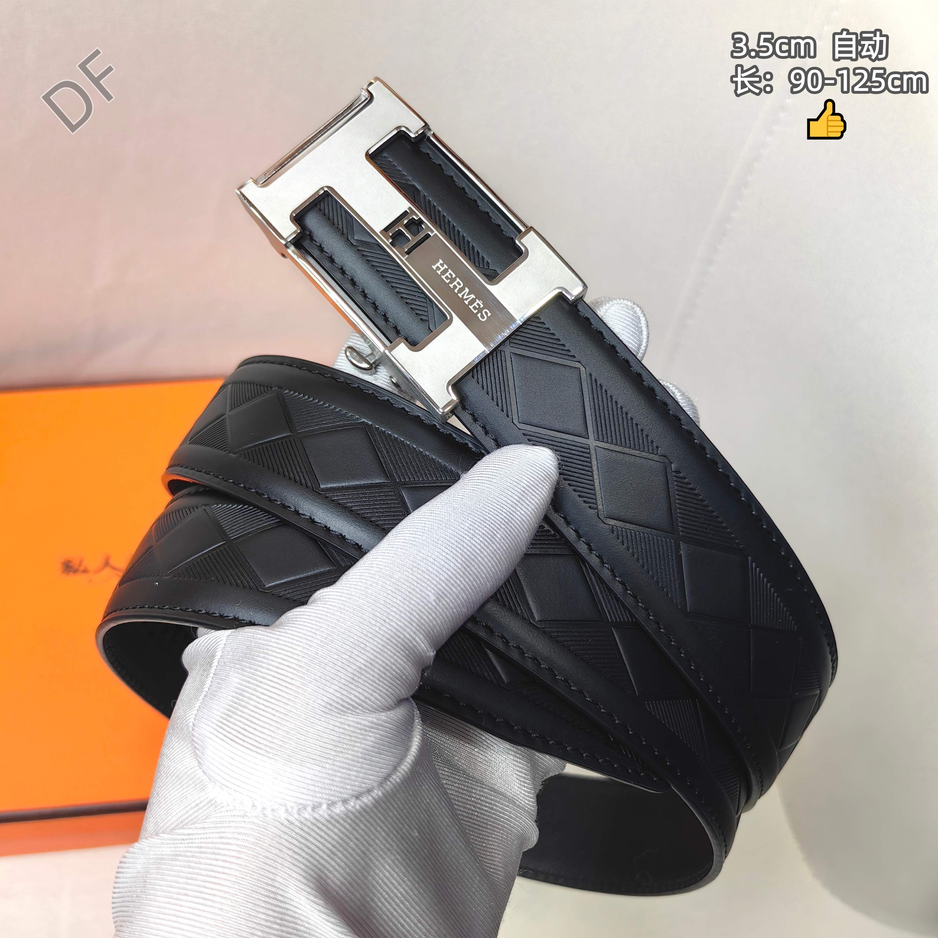 Hermes 3.5cm Width Automatic Buckle Belts # 306246