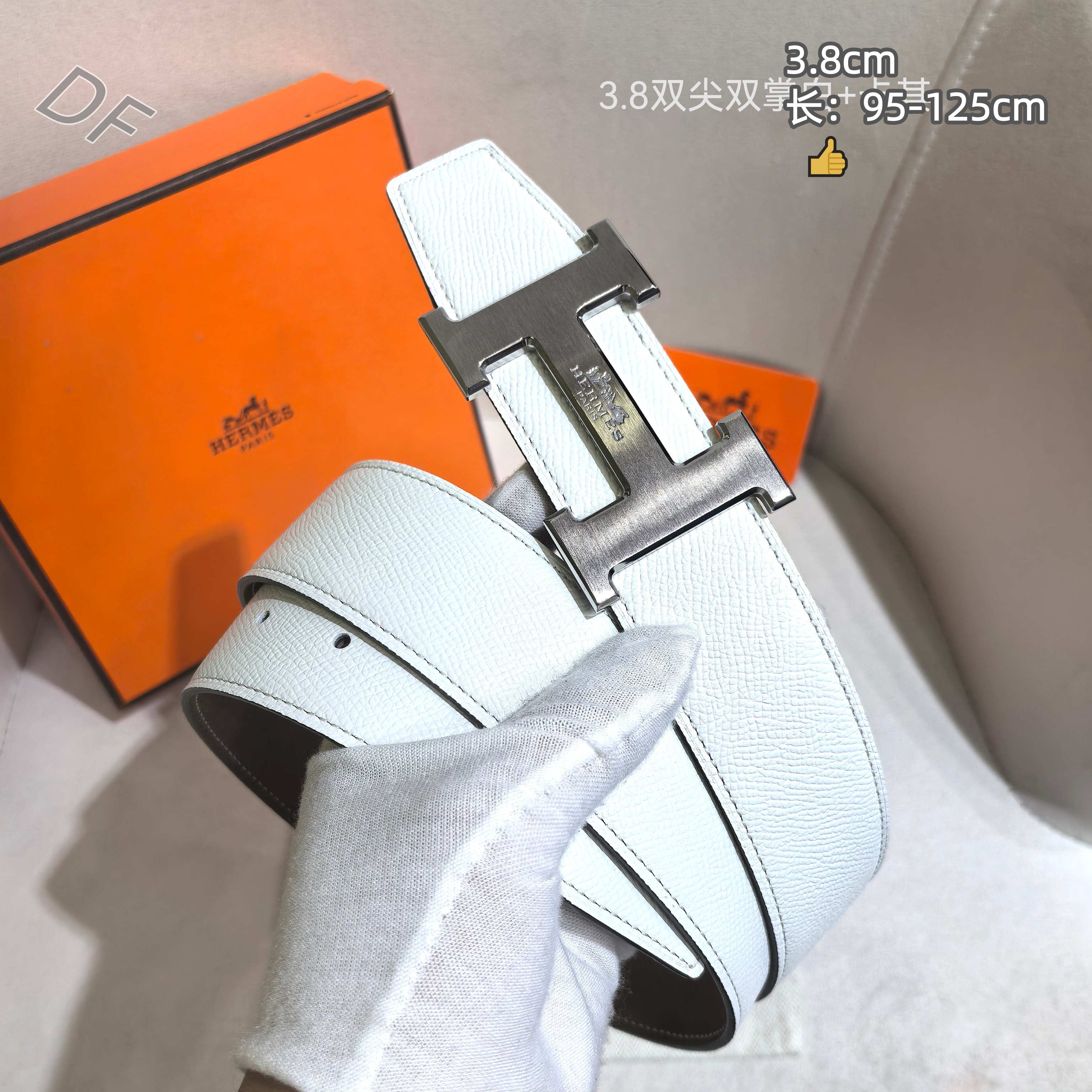 Hermes 3.8cm Width Belts # 306255