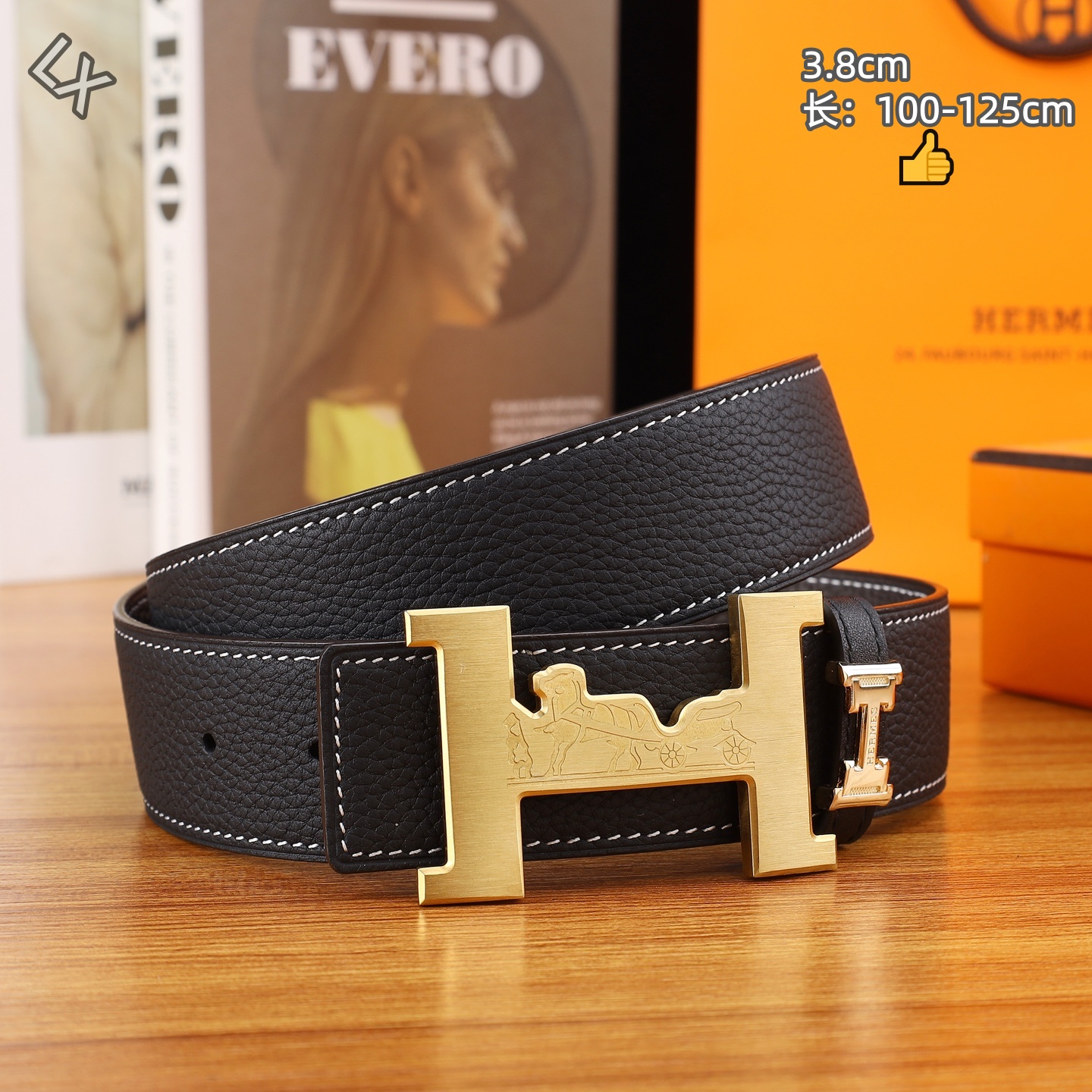 Hermes 3.8cm Width Belts # 306273