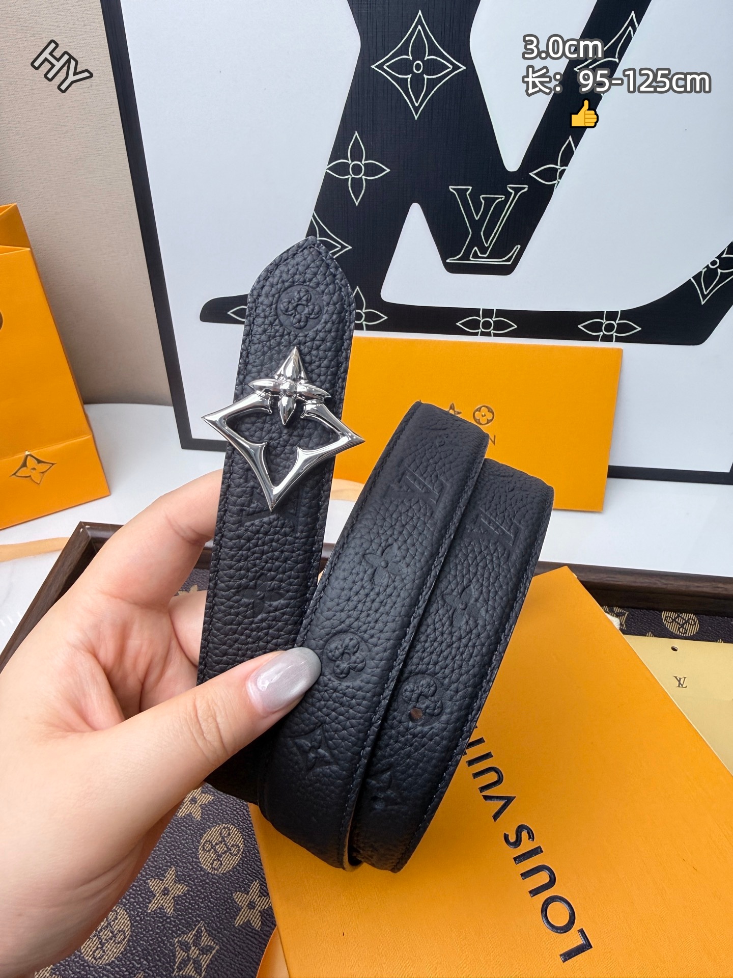 Louis Vuitton 3.0cm Width Belts # 306288