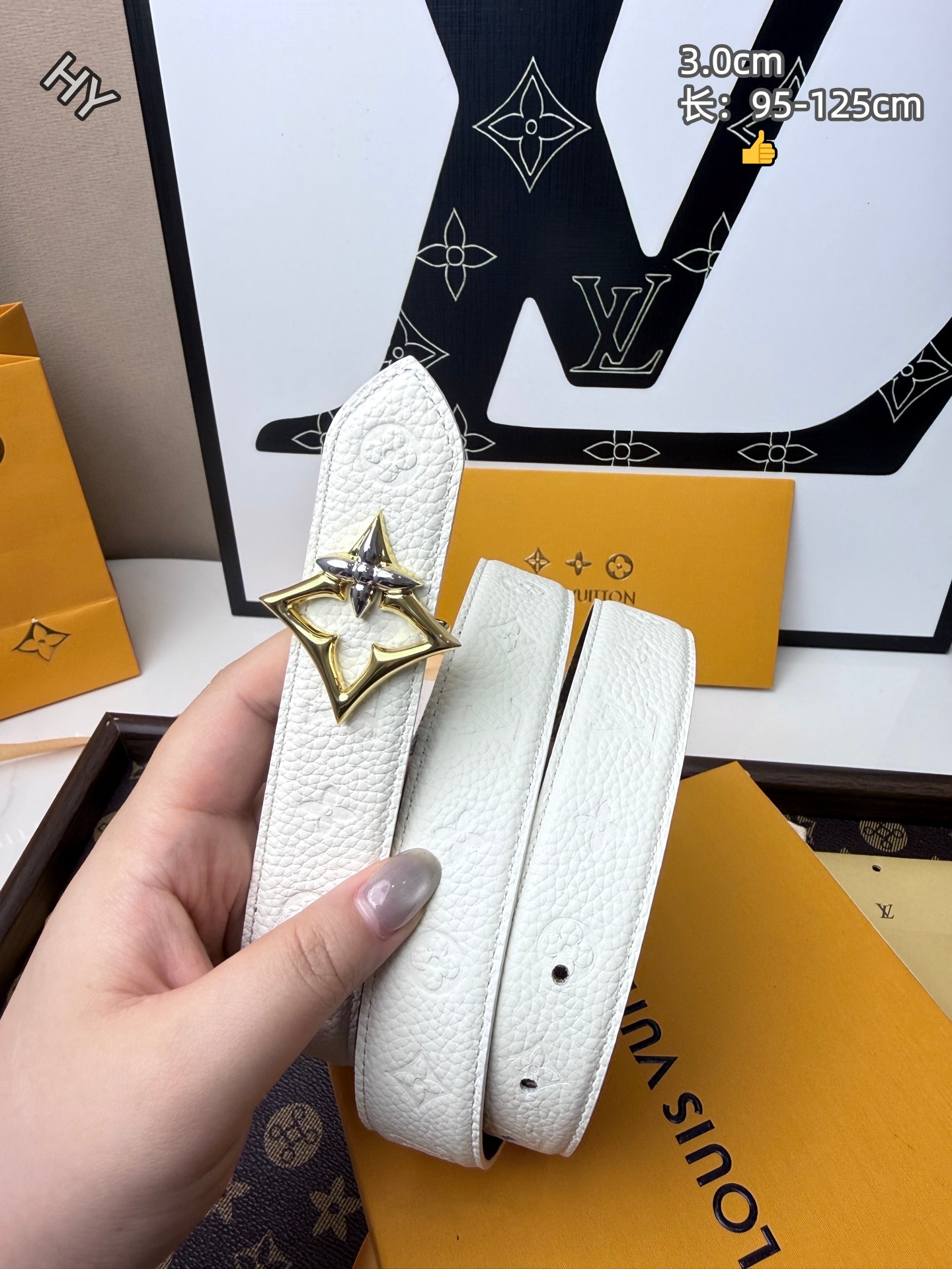 Louis Vuitton 3.0cm Width Belts # 306289