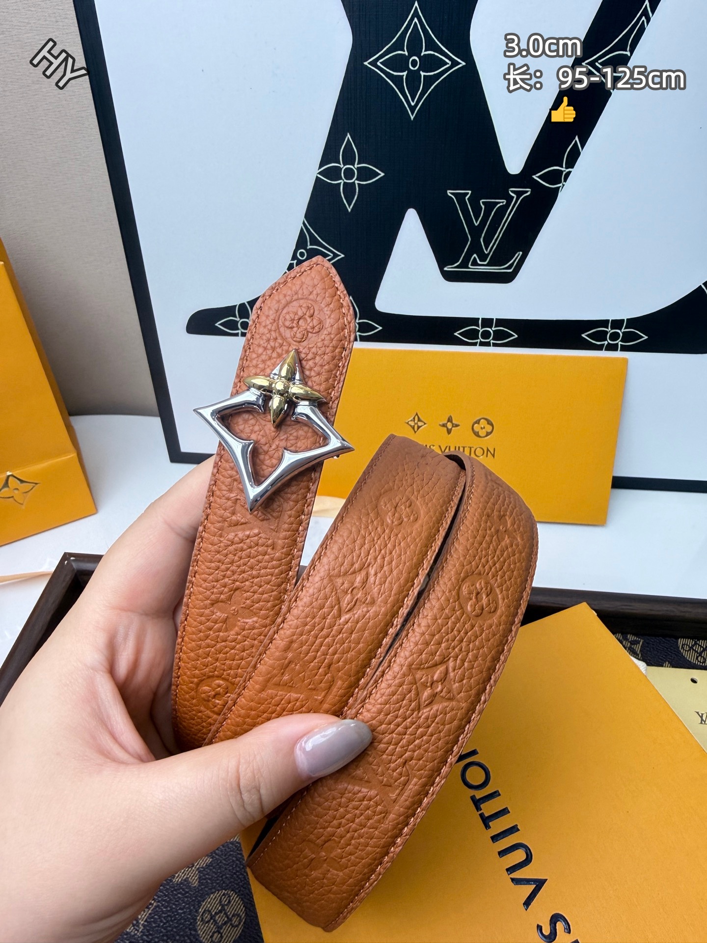 Louis Vuitton 3.0cm Width Belts # 306291