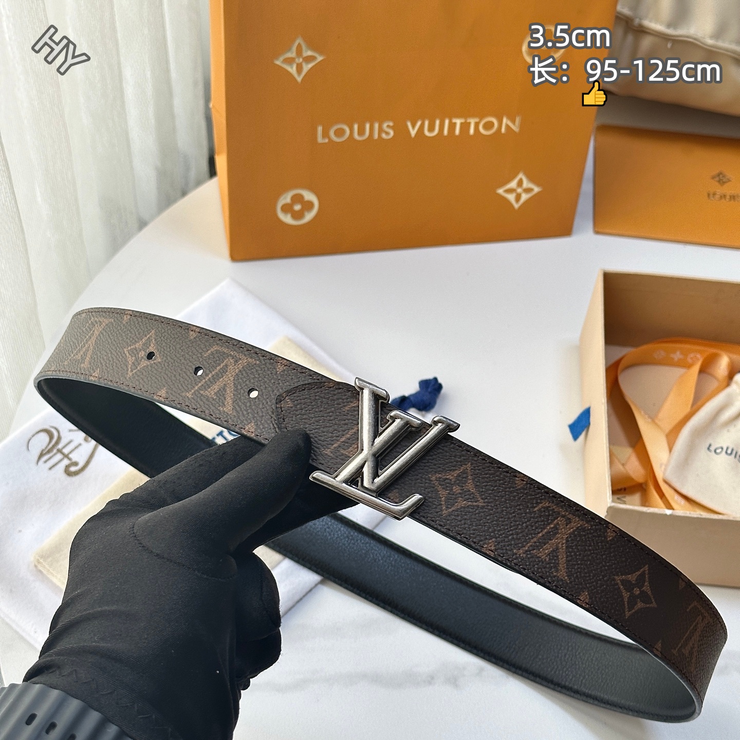 Louis Vuitton 3.5cm Width Belts # 306292