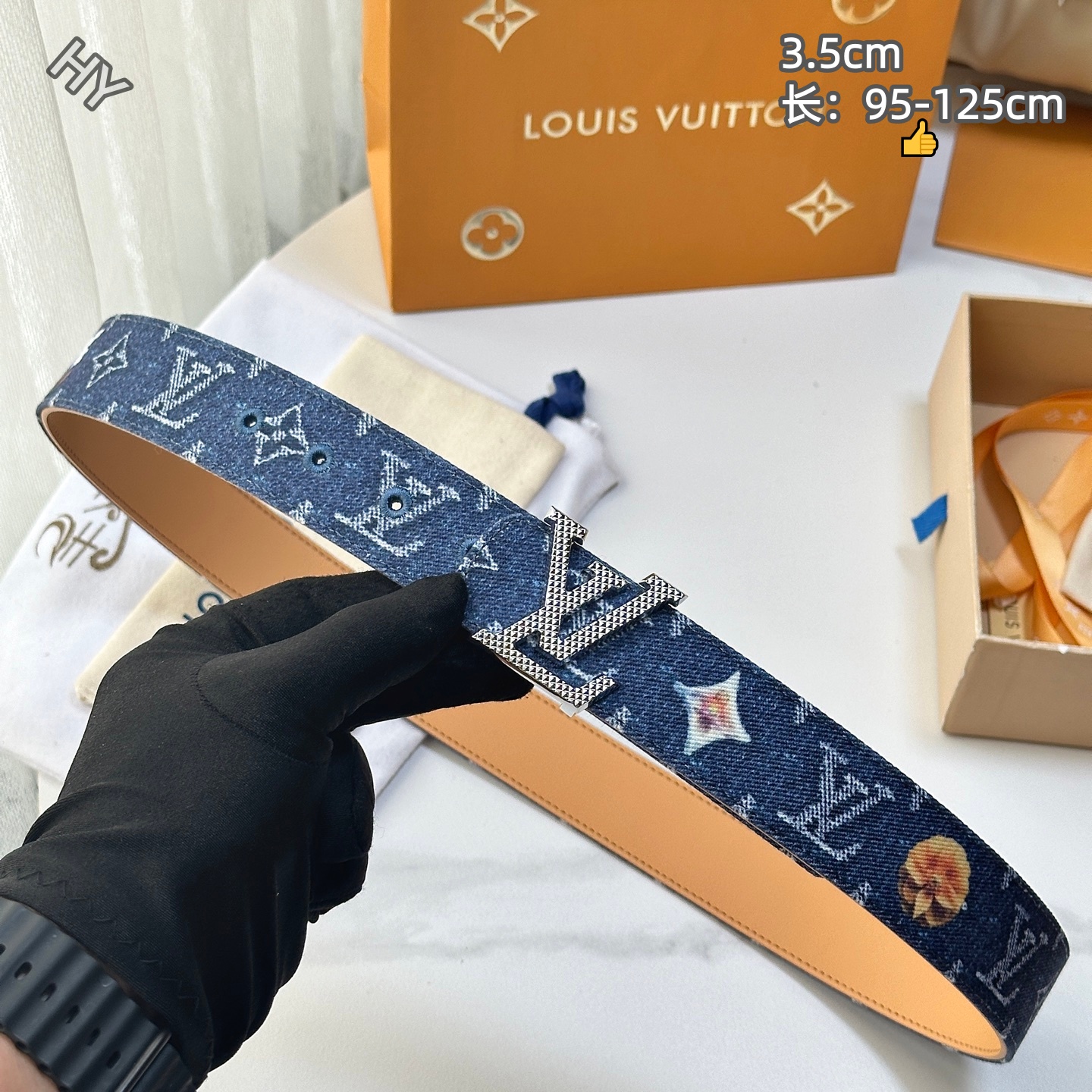 Louis Vuitton 3.5cm Width Belts # 306329