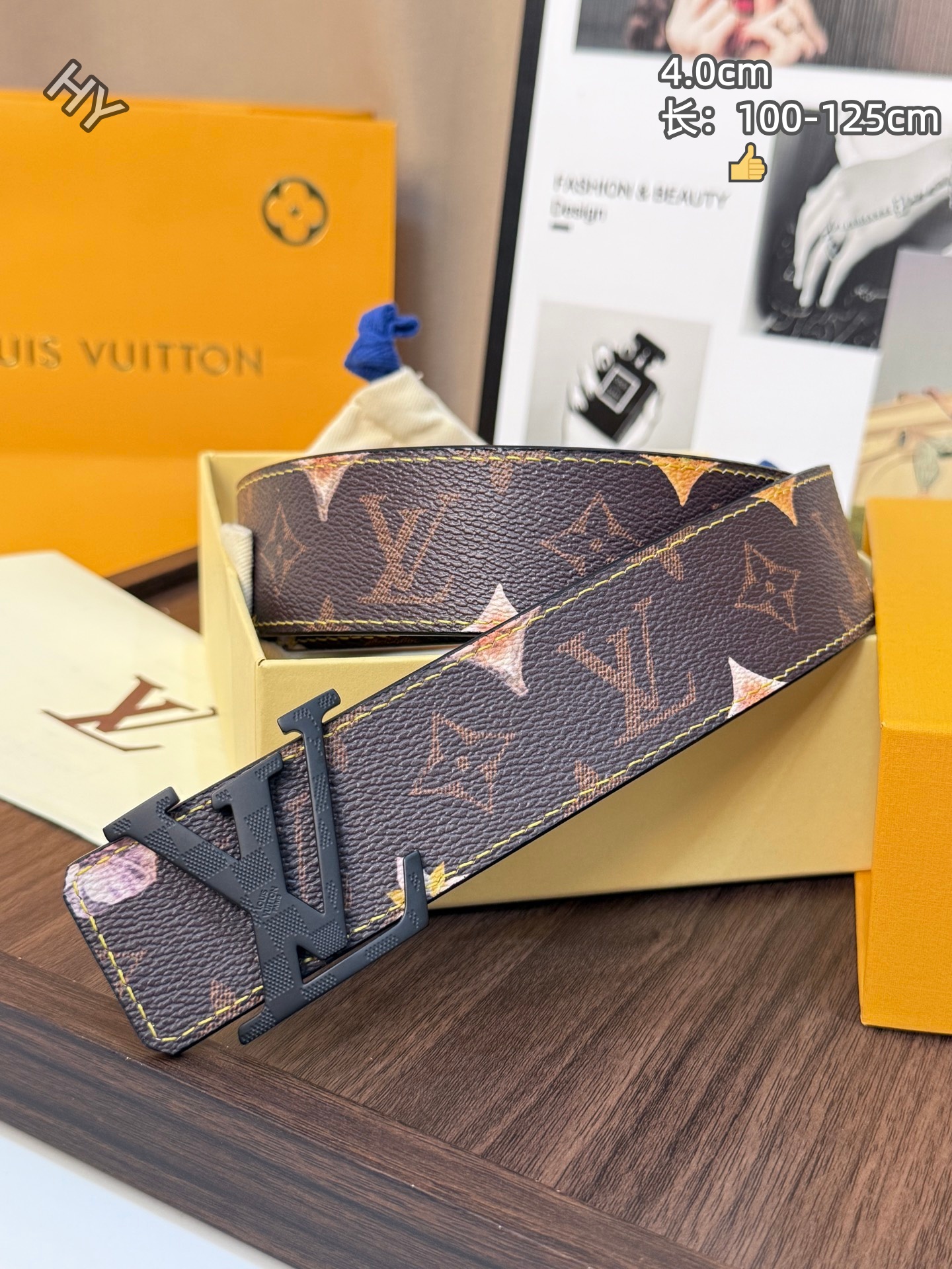 Louis Vuitton 4.0cm Width Belts # 306340