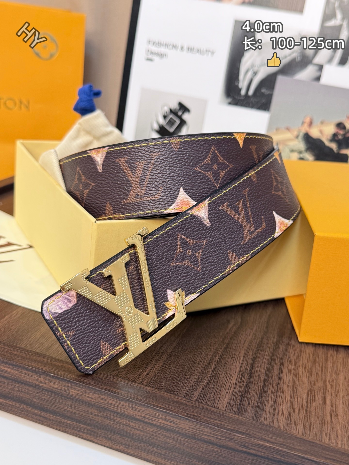 Louis Vuitton 4.0cm Width Belts # 306341