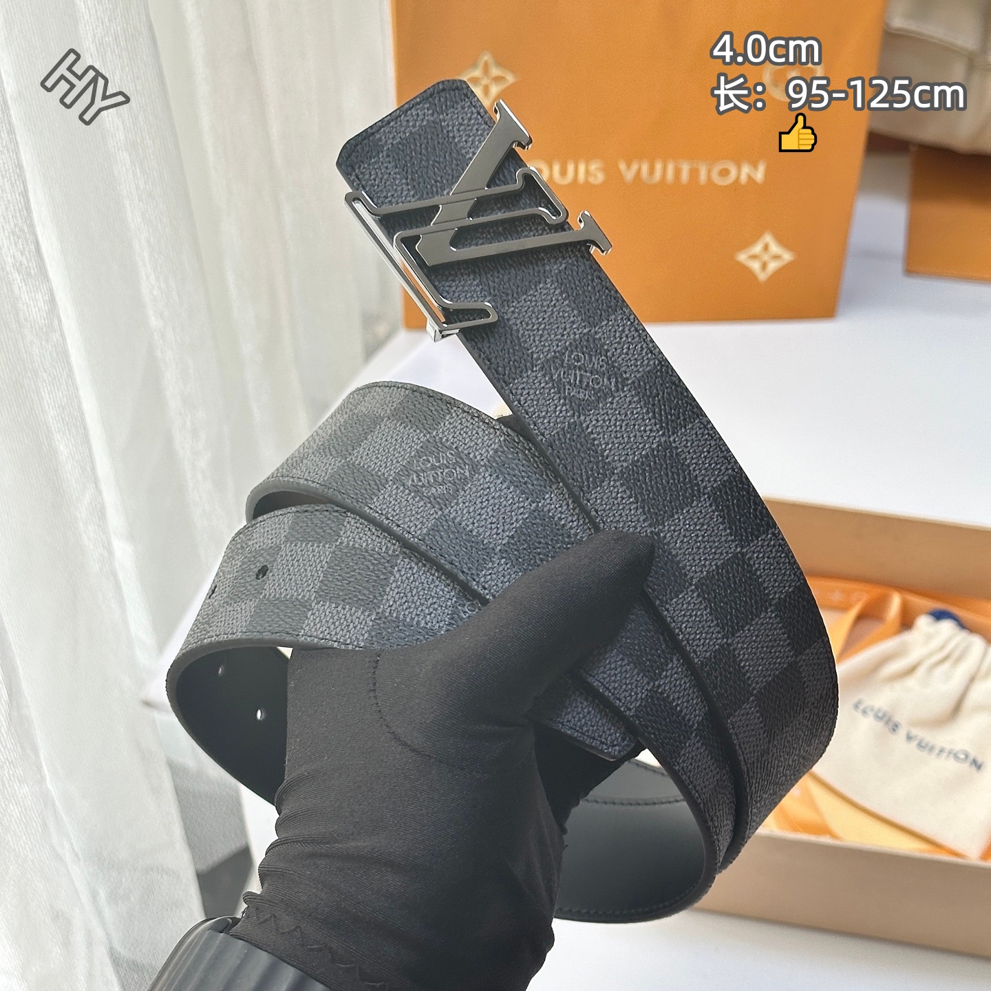 Louis Vuitton 4.0cm Width Belts # 306345