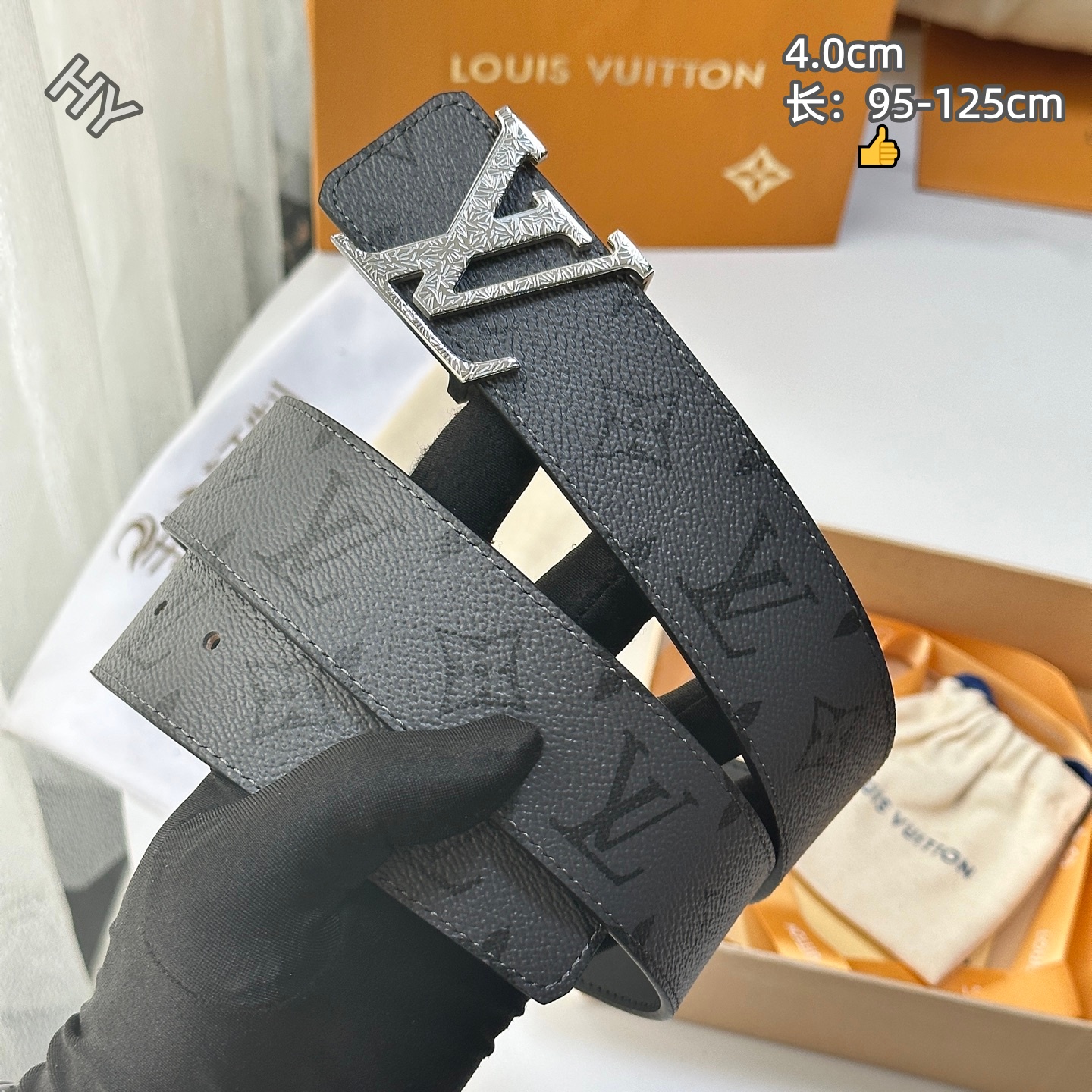 Louis Vuitton 4.0cm Width Belts # 306346
