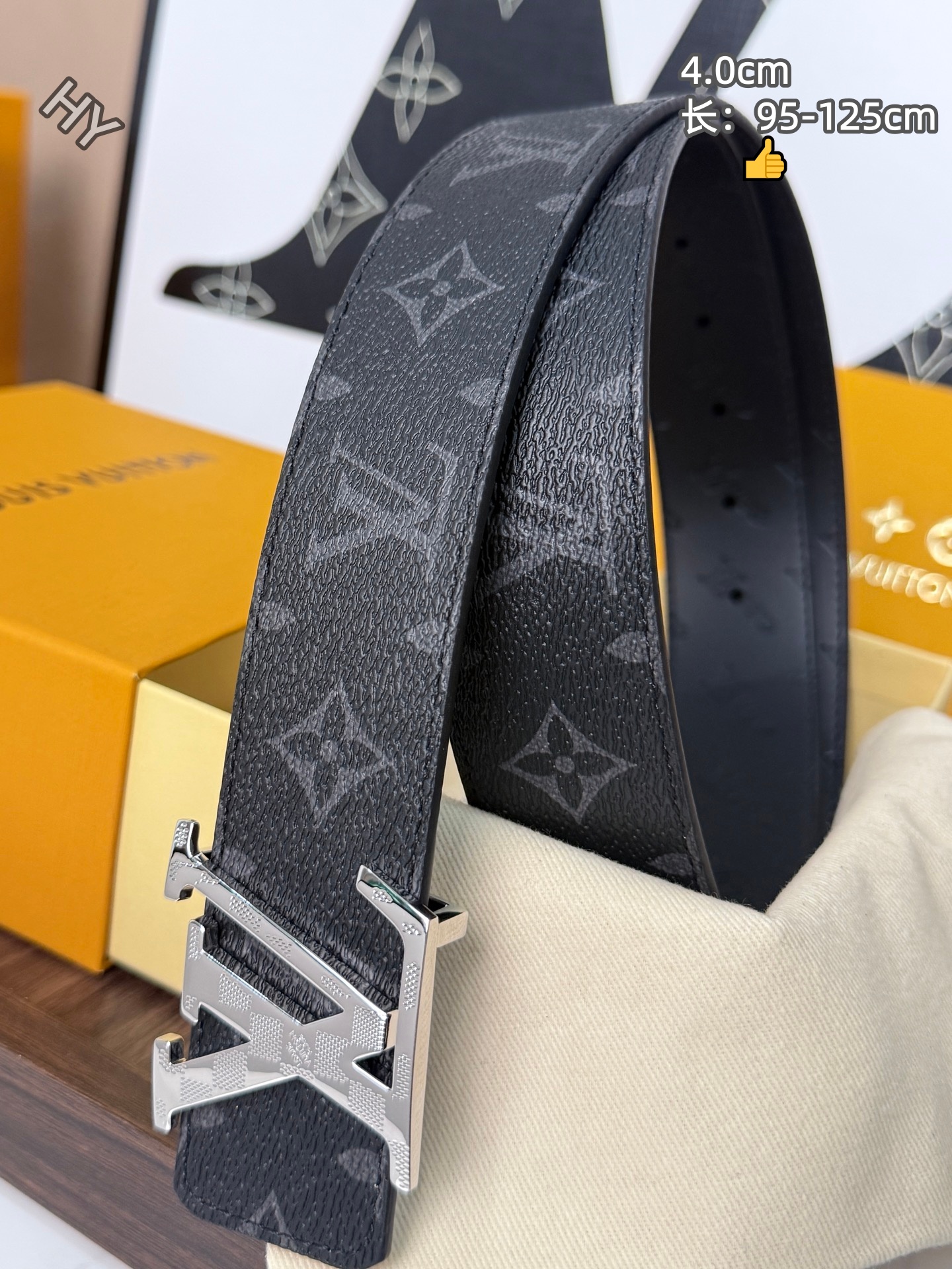 Louis Vuitton 4.0cm Width Belts # 306355