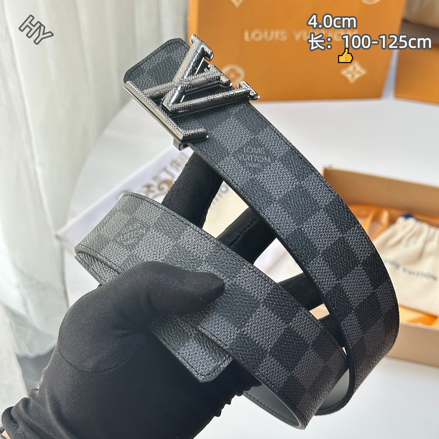 Louis Vuitton 4.0cm Width Belts # 306365