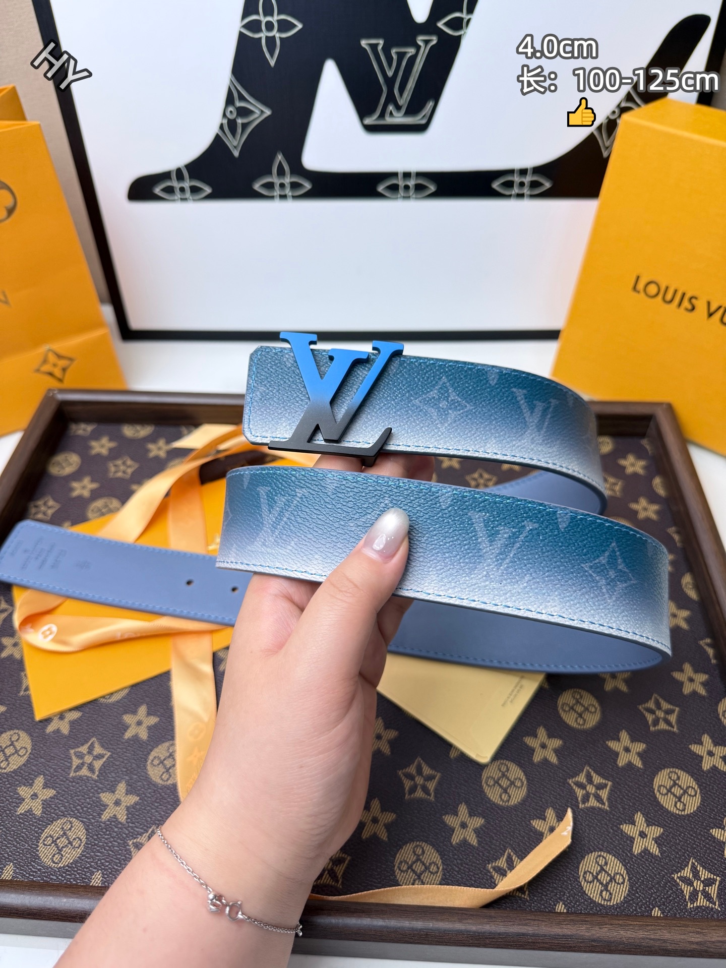 Louis Vuitton 4.0cm Width Belts # 306372