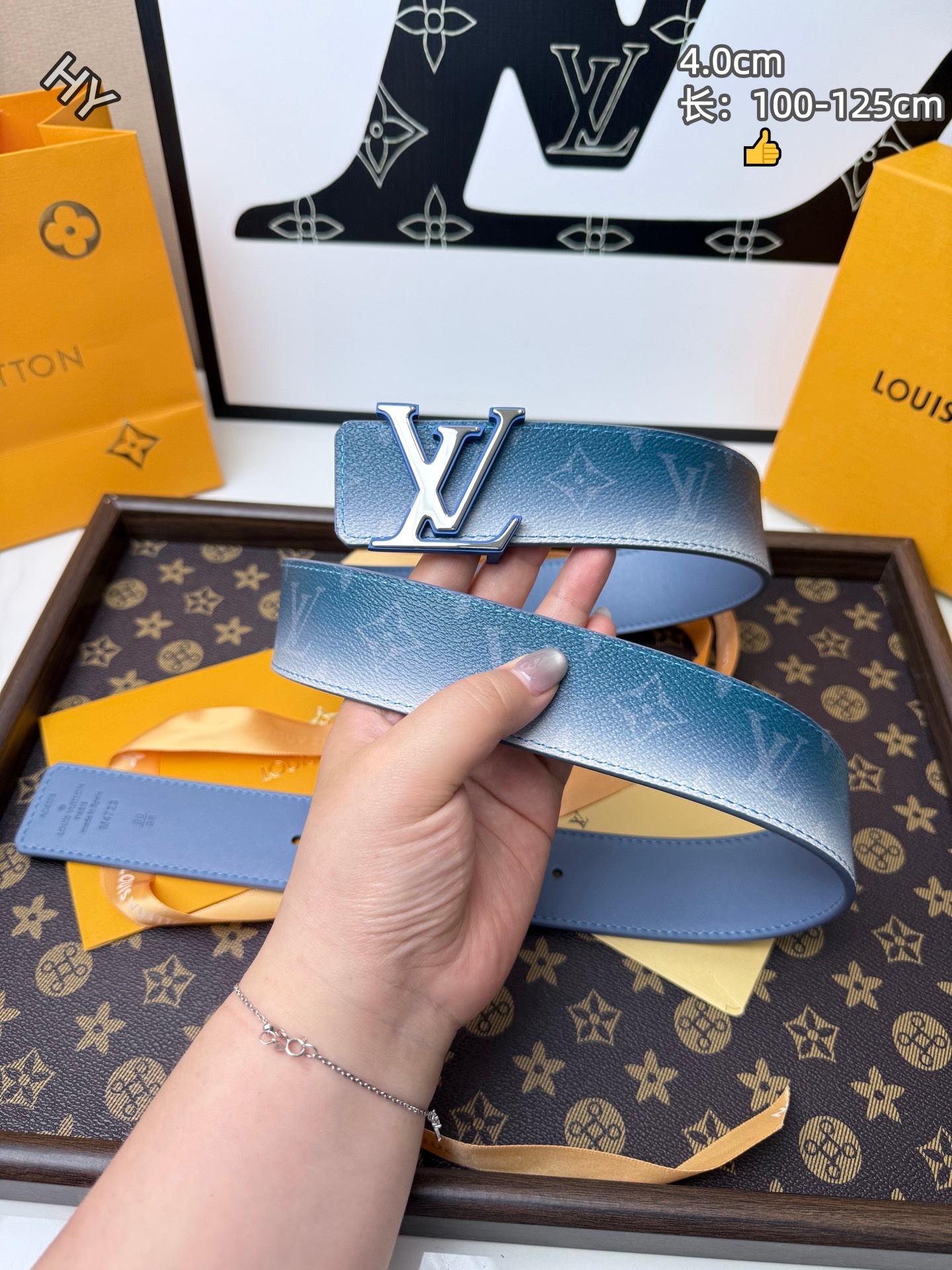 Louis Vuitton 4.0cm Width Belts # 306373