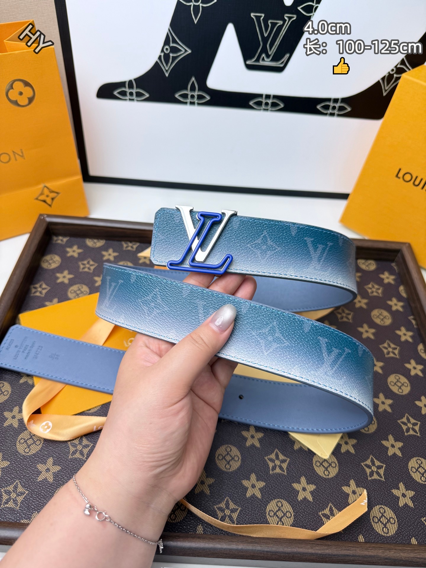 Louis Vuitton 4.0cm Width Belts # 306374