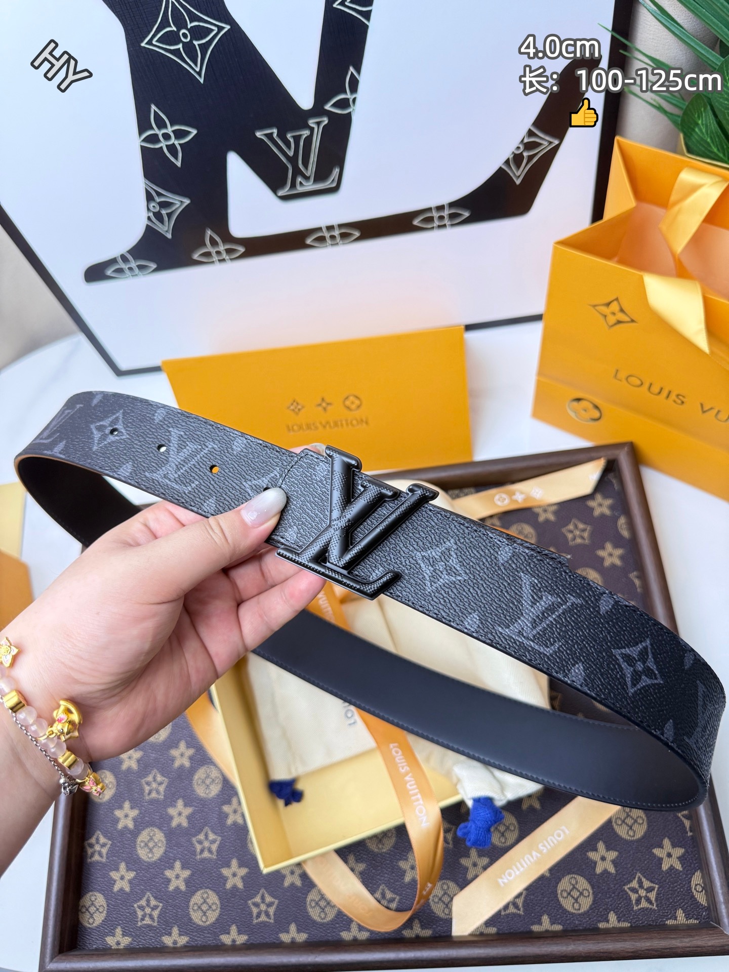 Louis Vuitton 4.0cm Width Belts # 306375