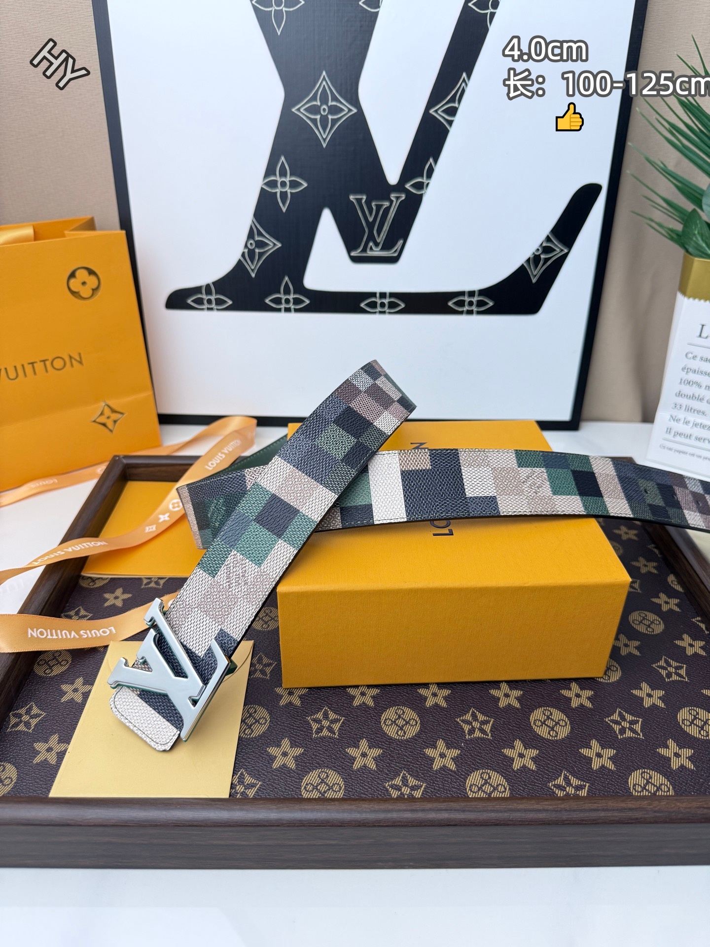 Louis Vuitton 4.0cm Width Belts # 306378