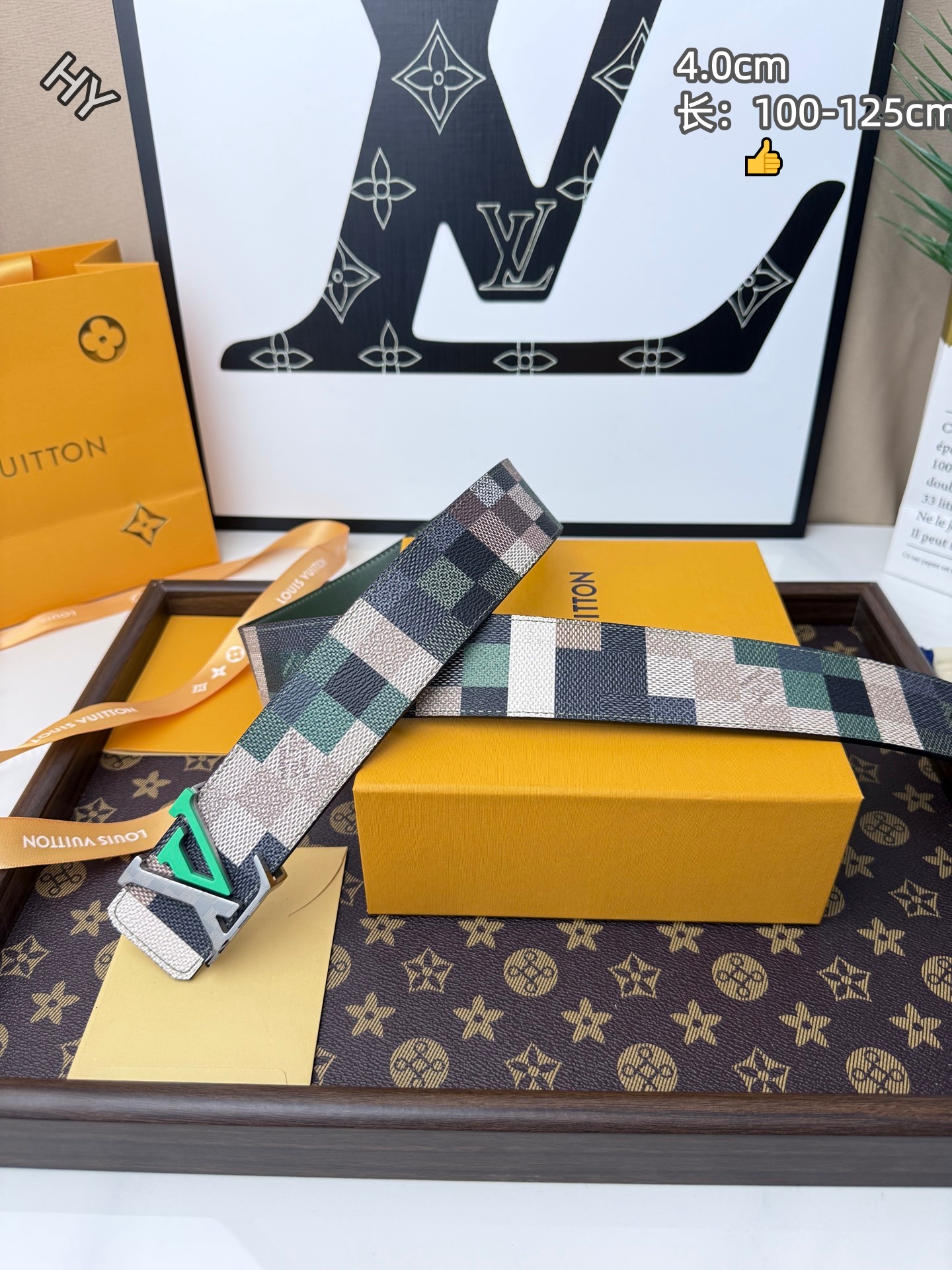 Louis Vuitton 4.0cm Width Belts # 306379