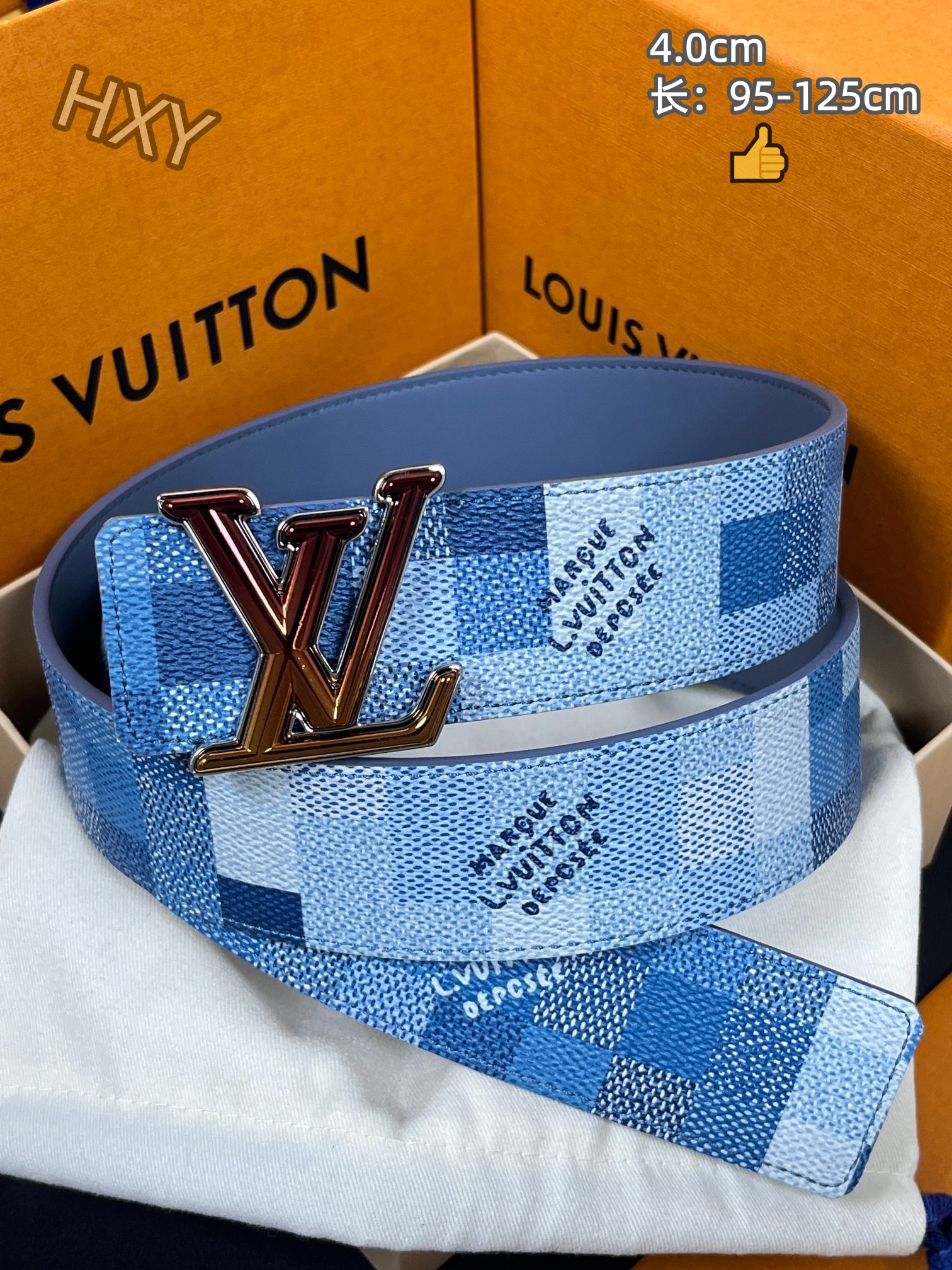 Louis Vuitton 4.0cm Width Belts # 306380