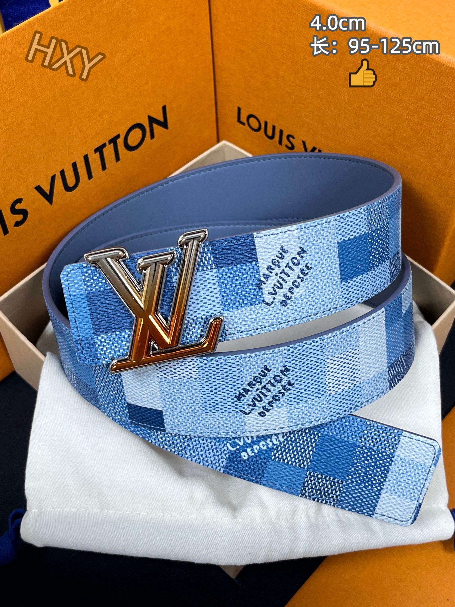 Louis Vuitton 4.0cm Width Belts # 306381