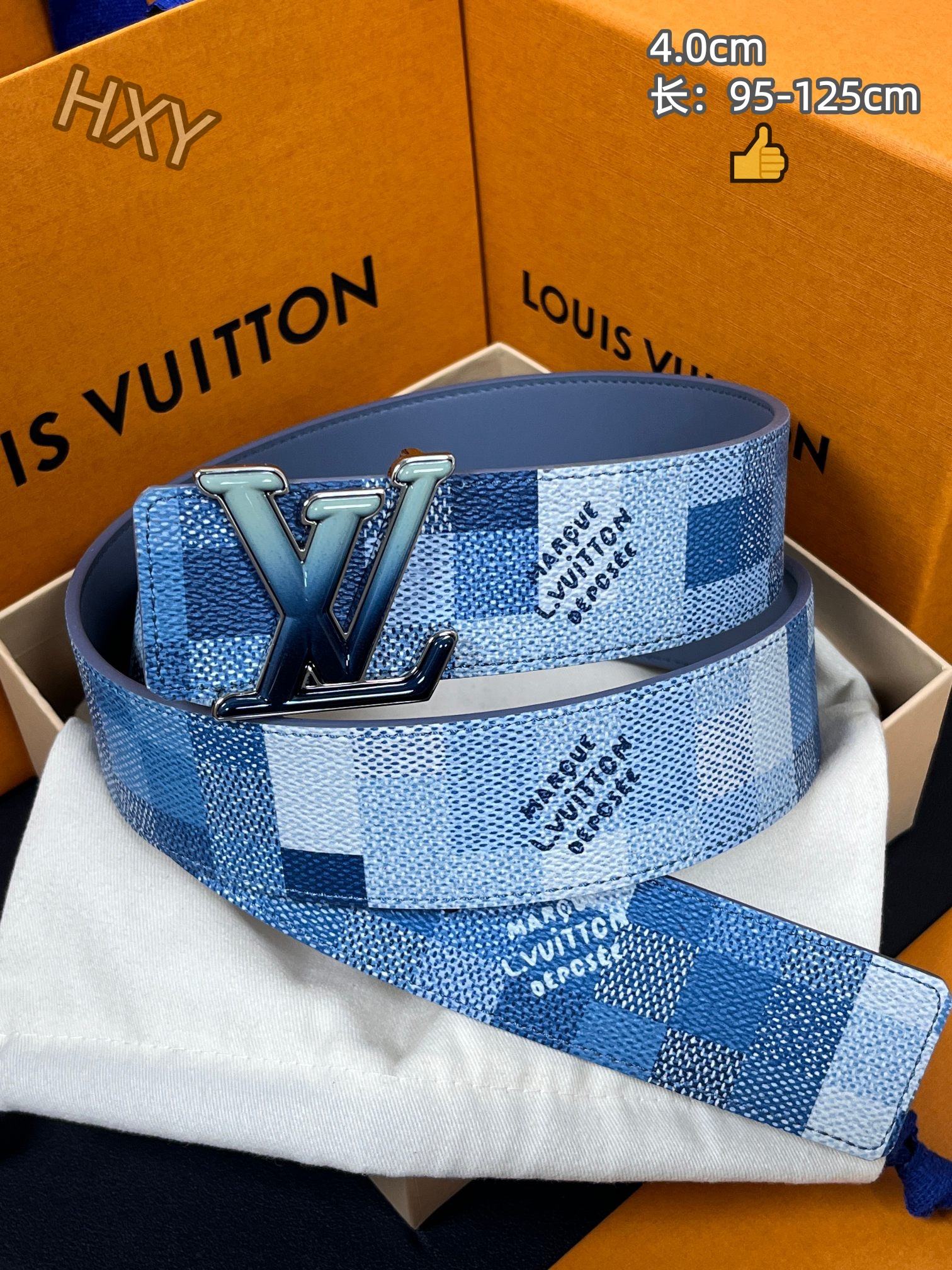 Louis Vuitton 4.0cm Width Belts # 306382