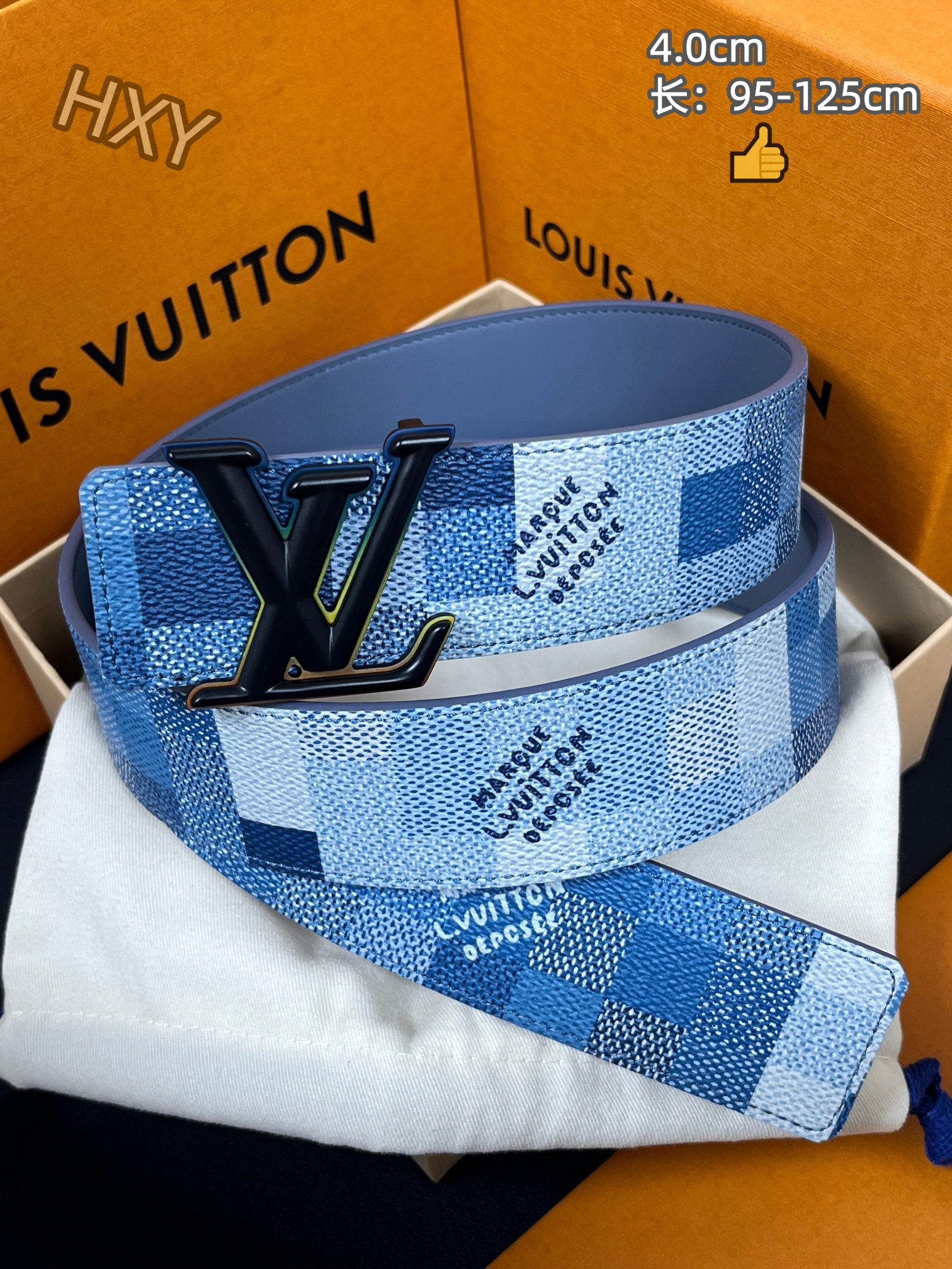 Louis Vuitton 4.0cm Width Belts # 306383