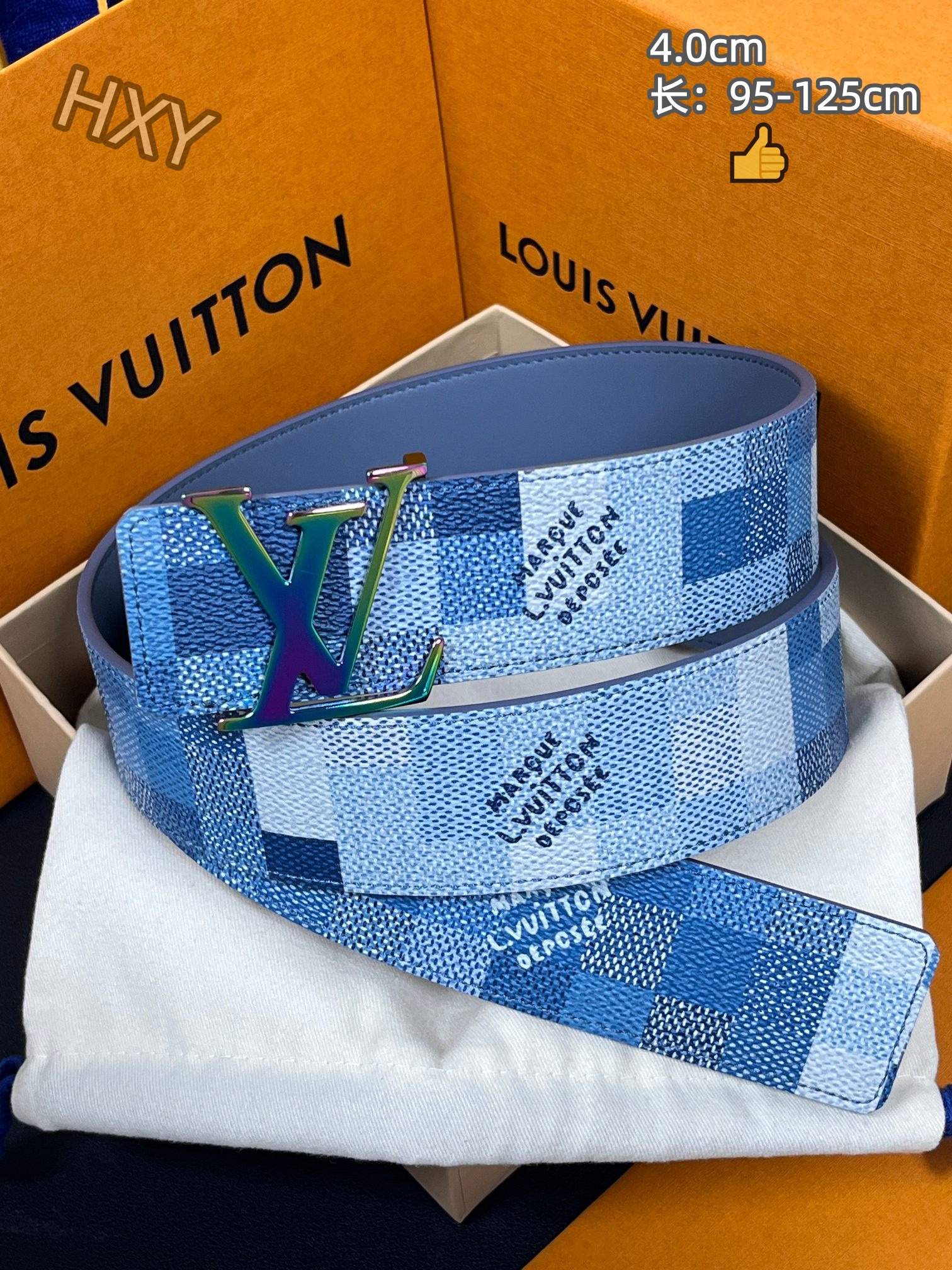 Louis Vuitton 4.0cm Width Belts # 306384