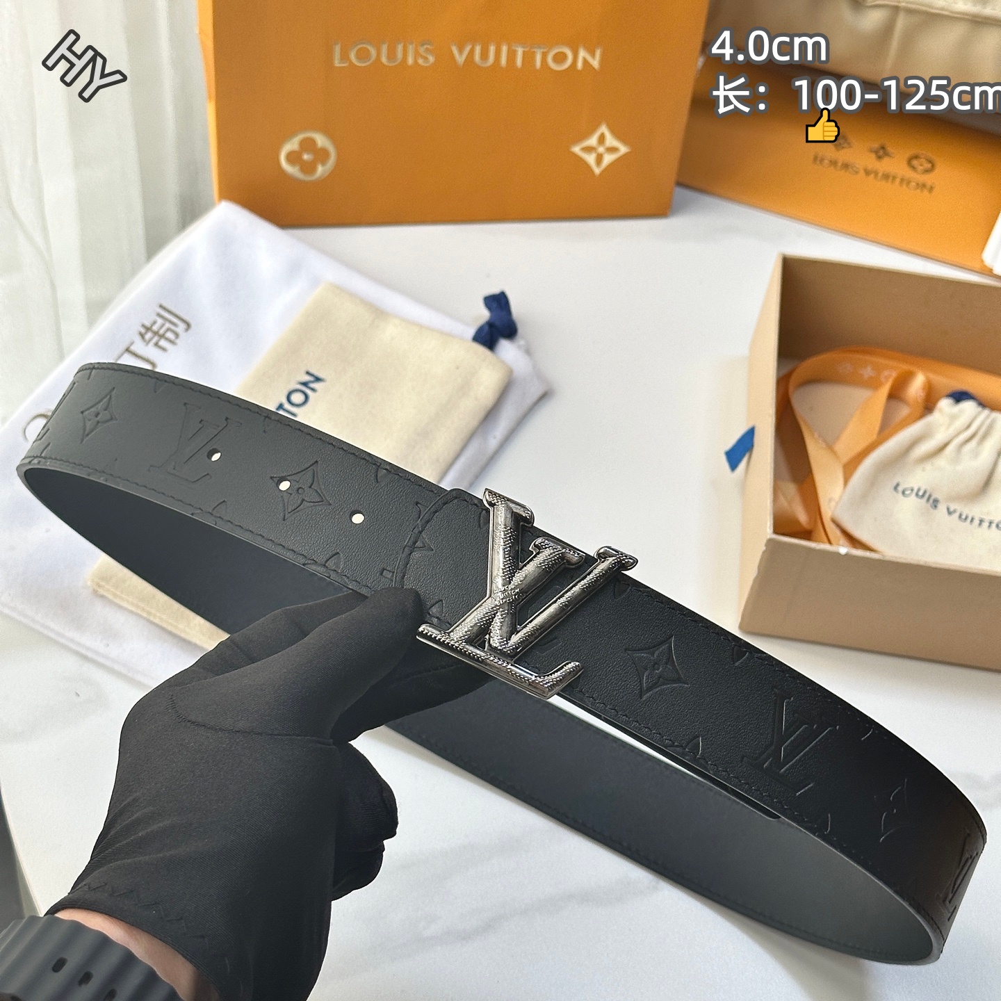 Louis Vuitton 4.0cm Width Belts # 306385