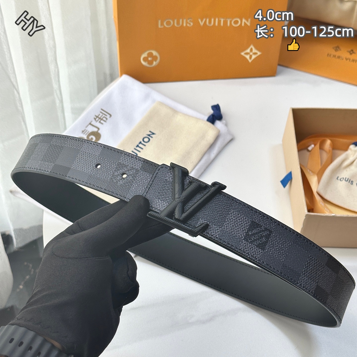 Louis Vuitton 4.0cm Width Belts # 306391