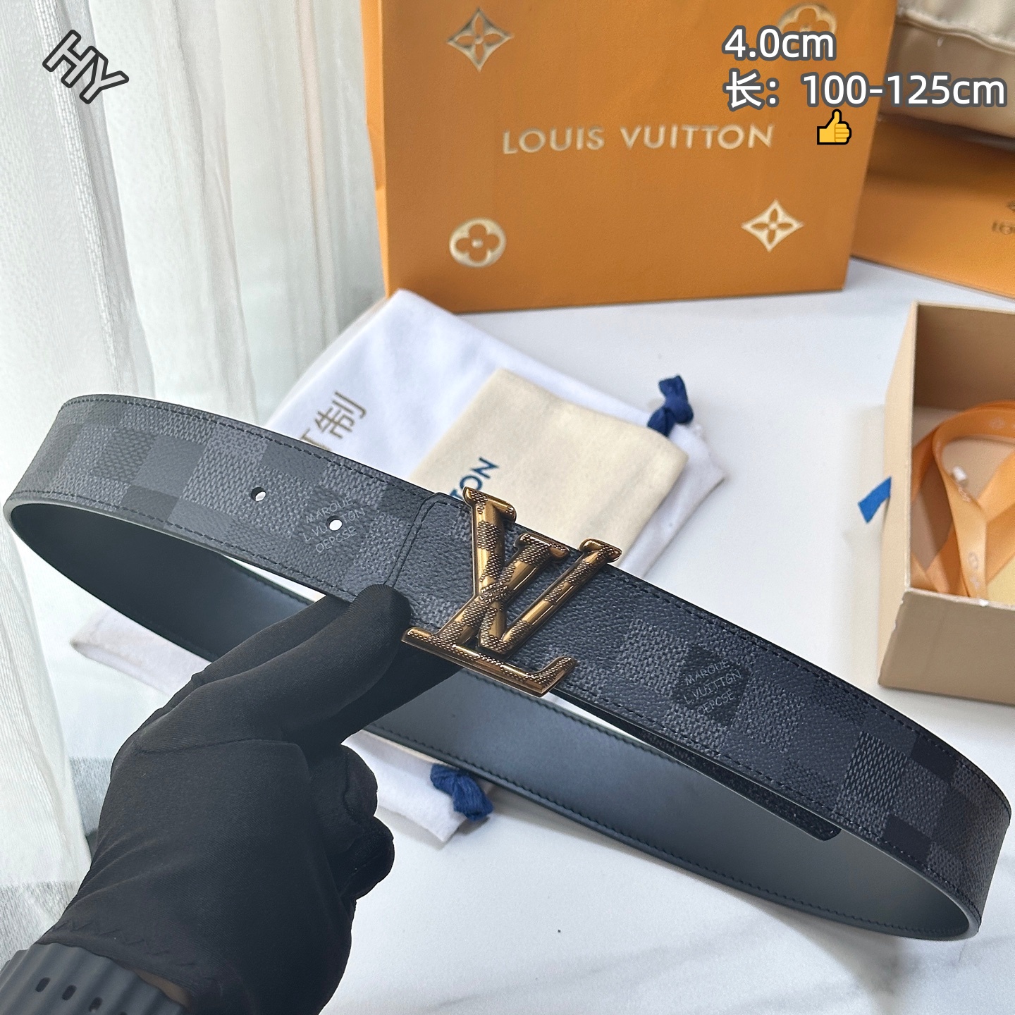Louis Vuitton 4.0cm Width Belts # 306392