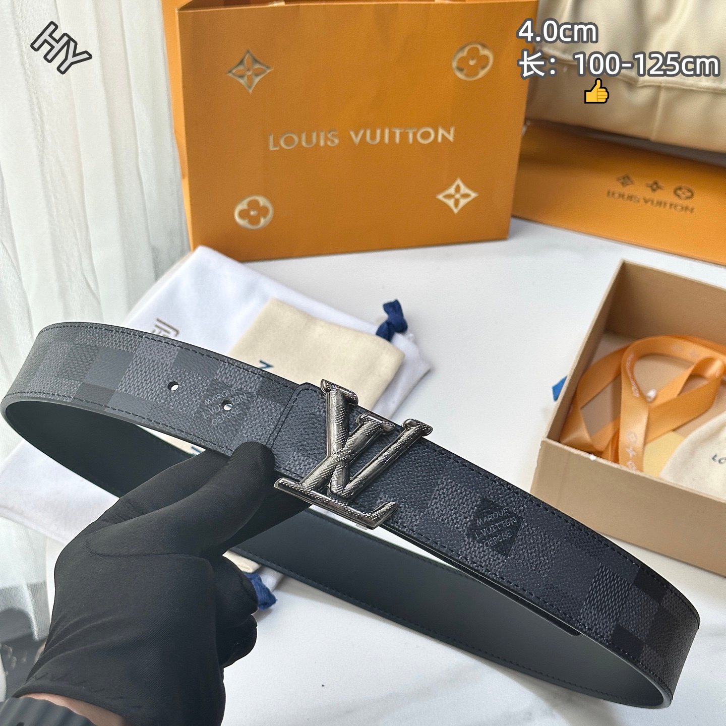 Louis Vuitton 4.0cm Width Belts # 306393
