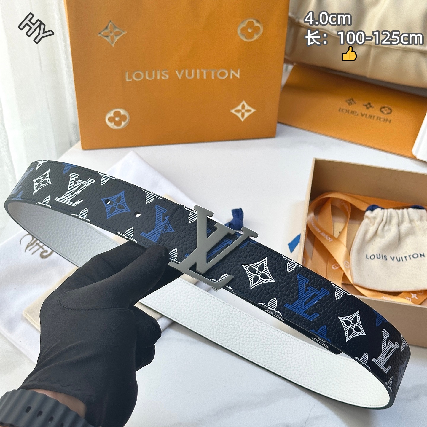 Louis Vuitton 4.0cm Width Belts # 306395