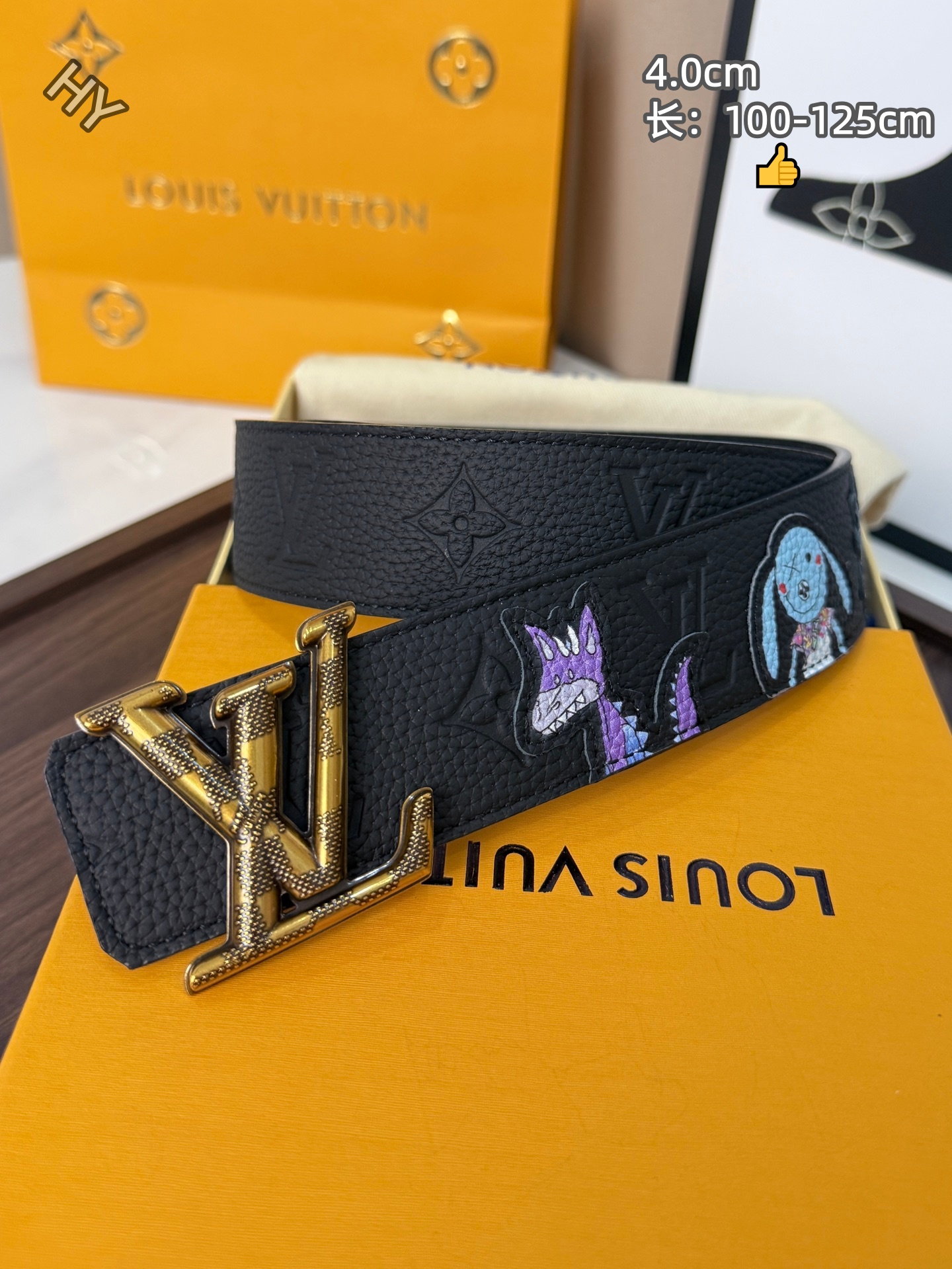 Louis Vuitton 4.0cm Width Belts # 306405