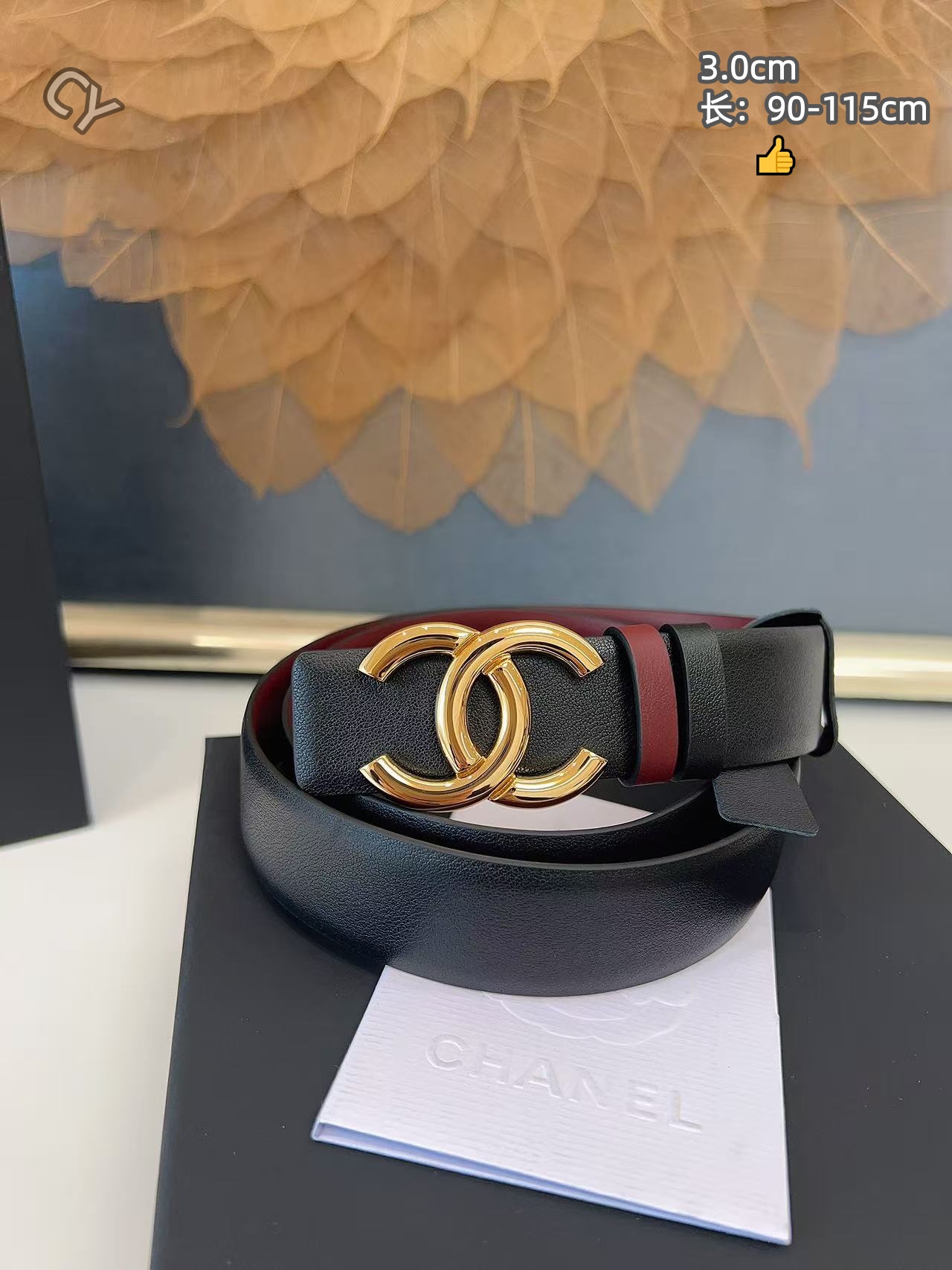 Chanel 3.0cm Width Belts # 306579