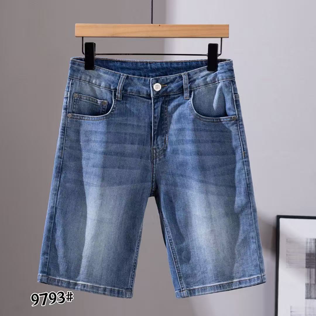 Louis Vuitton Denim Shorts For Men # 306691