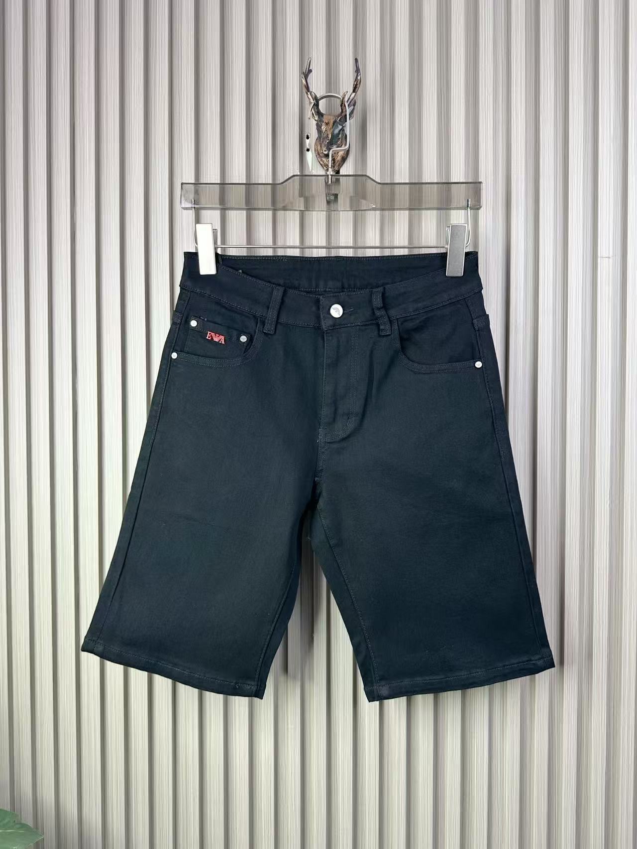 Louis Vuitton Denim Shorts For Men # 306712