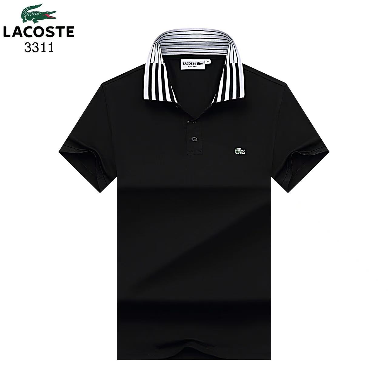 Lacoste Short Sleeve Polo Shirts For Men # 306842